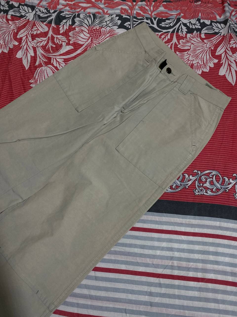Japanese Brand Dirty Painted Distressed Thrashed Faded Baggy Jeans Y2K Size US 30 / EU 46 - 8 Thumbnail