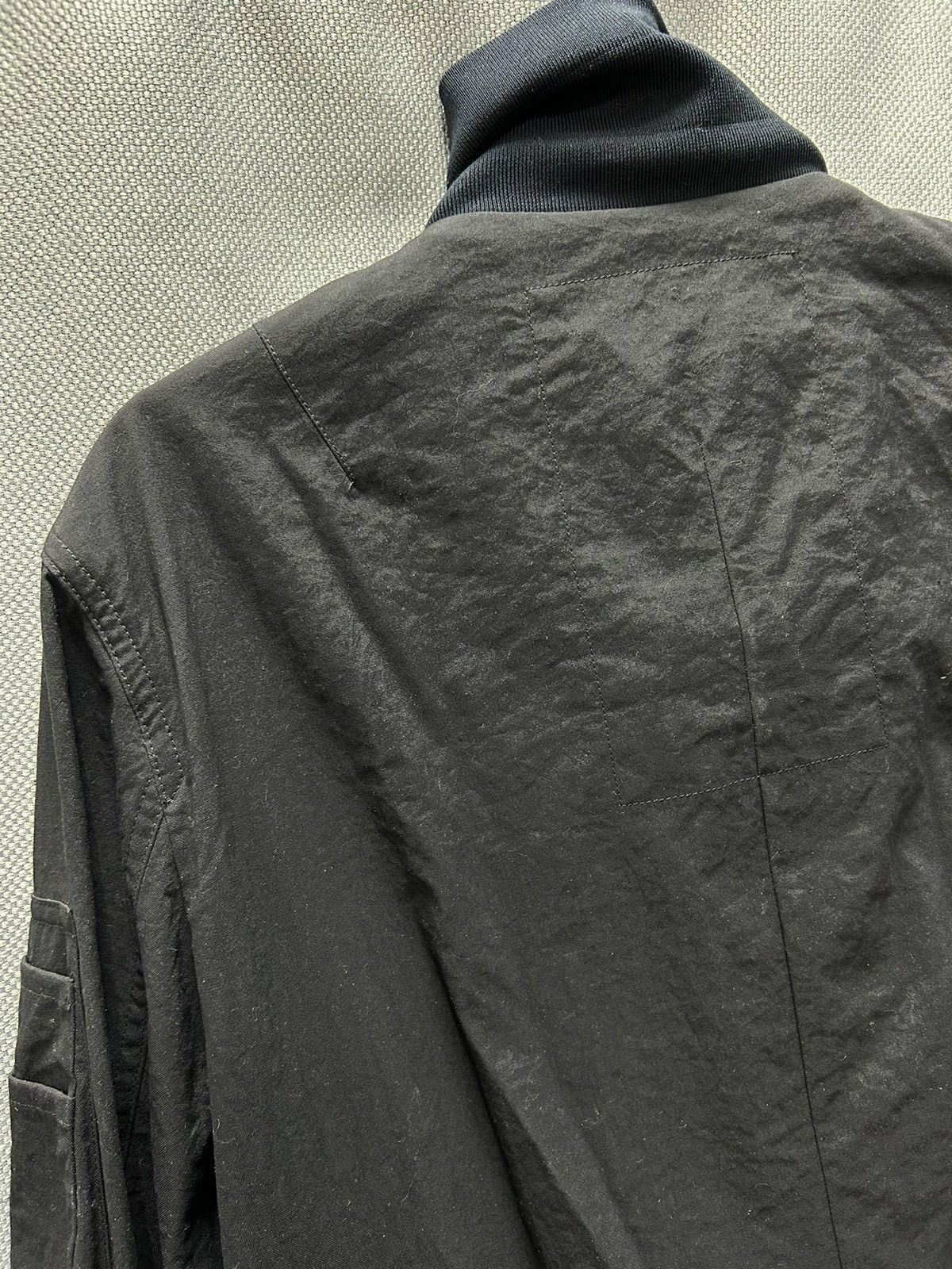 Saint Laurent Paris Vintage YSL Yves Saint Laurent Zip Nylon Bomber Jacket Size US M / EU 48-50 / 2 - 12 Thumbnail