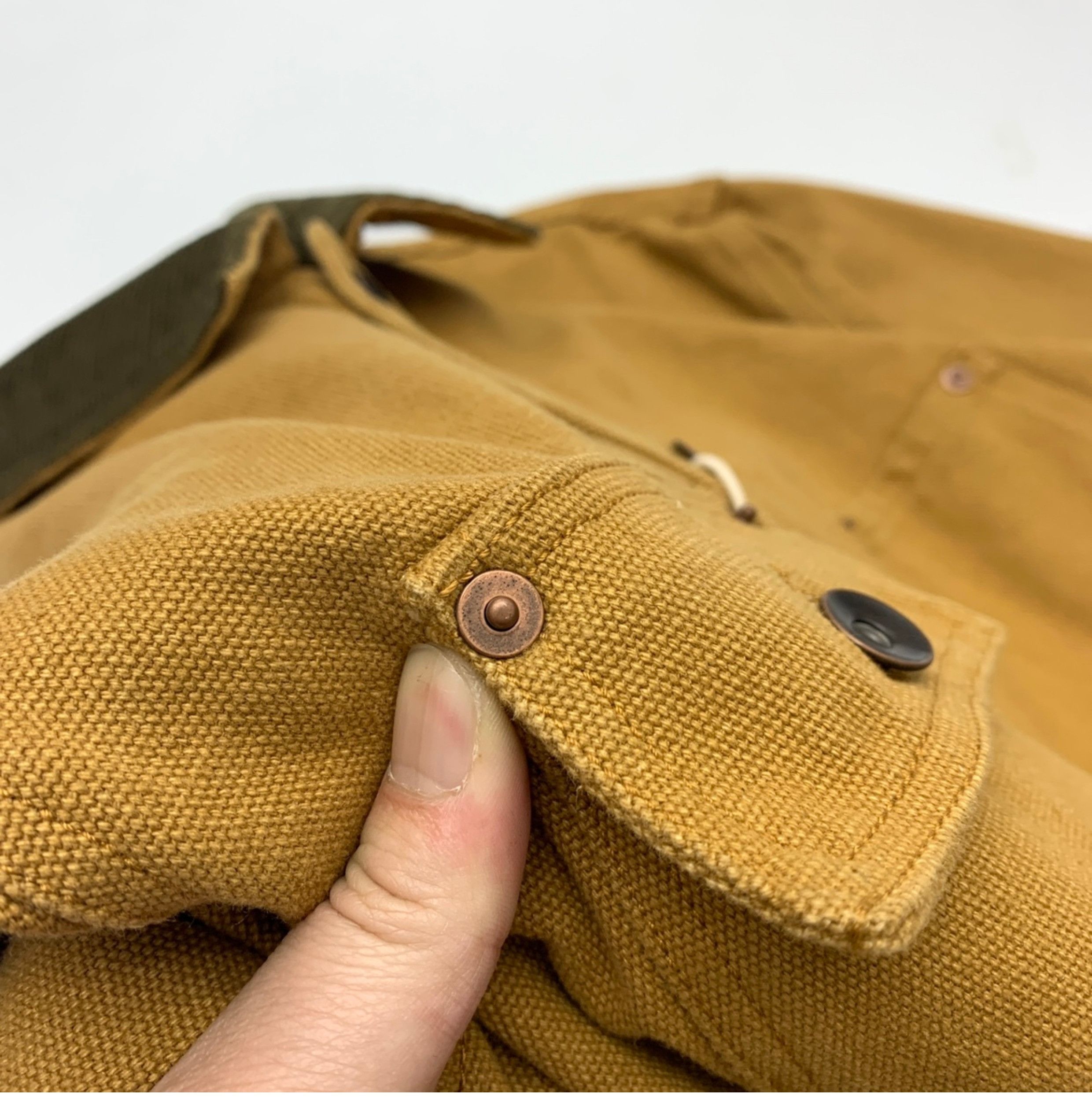 Japanese Brand American Retro Heavyweight Michigan Canvas Multiple Jacket Size US XXL / EU 58 / 5 - 6 Thumbnail