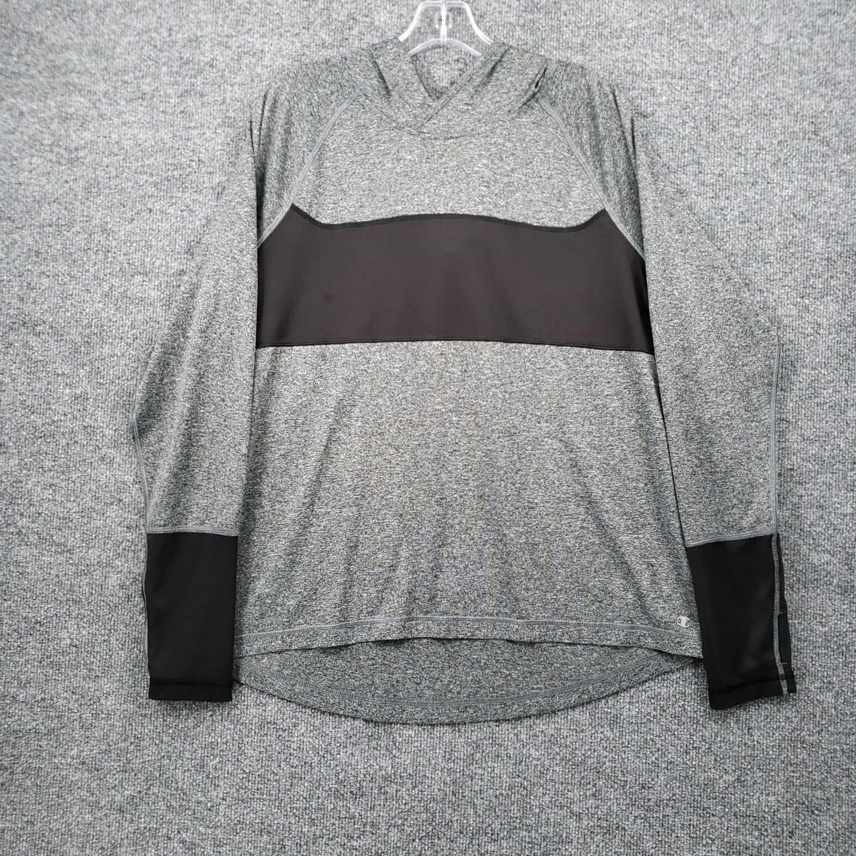 Champion Champion Hoodie Men XL Gray Powertrain Vapor Pullover Long Sleeve Running Active Size US XL / EU 56 / 4 - 2 Thumbnail