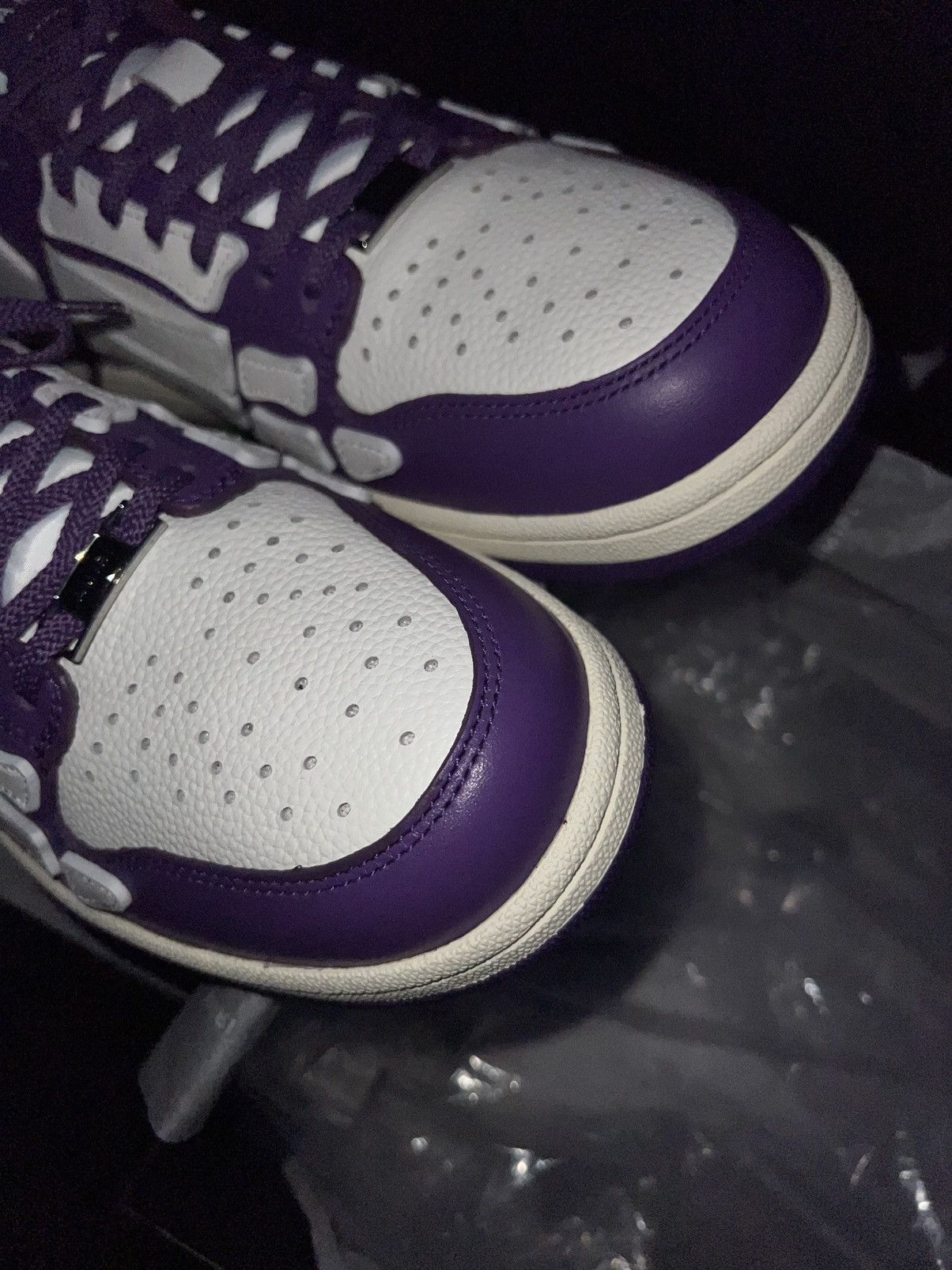 Amiri Amiri Skel Low-Top “Purple” BNWT Size US 11 / EU 44 - 10 Thumbnail