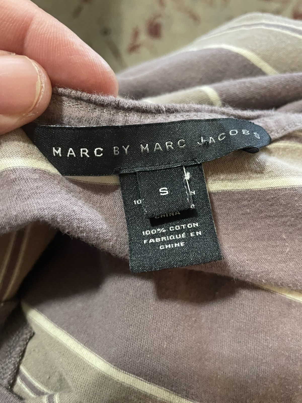 Marc by Marc Jacobs Striped Cotton tank top Size US S / EU 44-46 / 1 - 4 Thumbnail