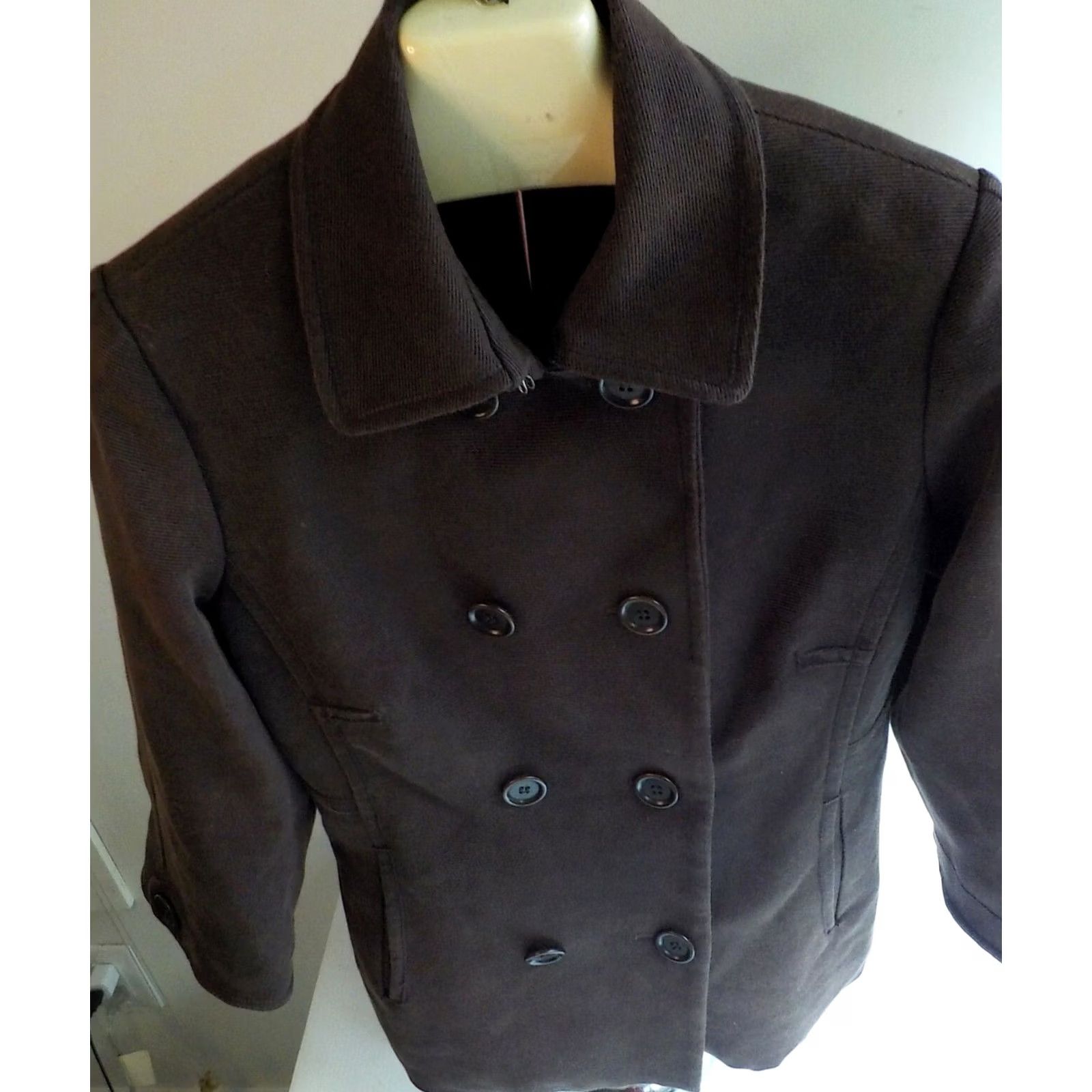 Vintage LEON MAX MAX STUDIO Double Breasted Jacket LIMITED EDITION Brown Size LARGE Womens Jacket Size L / US 10 / IT 46 - 5 Thumbnail
