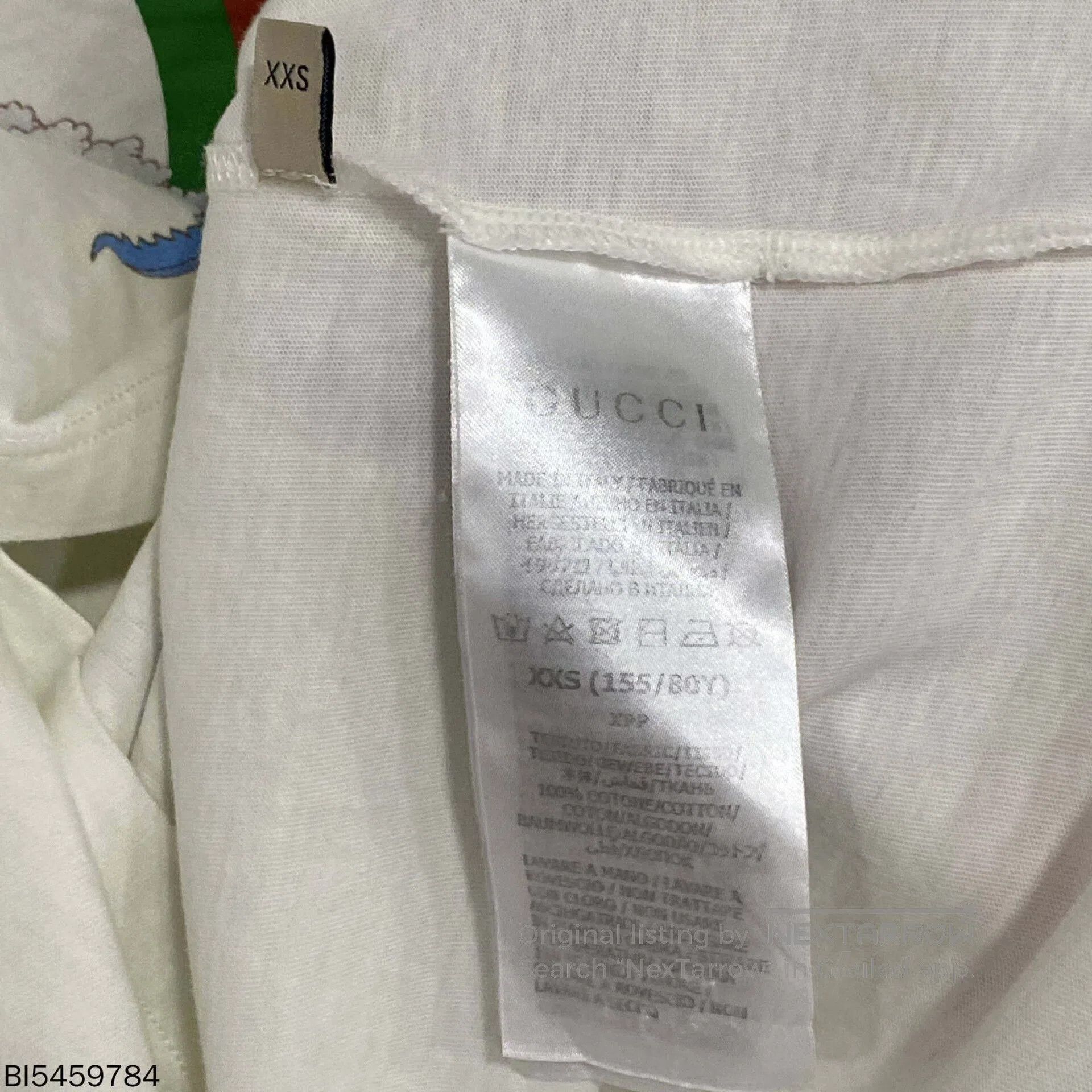 Gucci limited edition short sleeve GUCCI t-shirt. Size US XXS / EU 40 - 7 Thumbnail