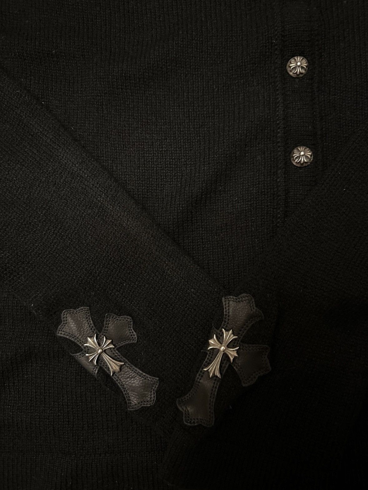 Chrome Hearts Chrome hearts knit jumper Size US S / EU 44-46 / 1 - 7 Thumbnail