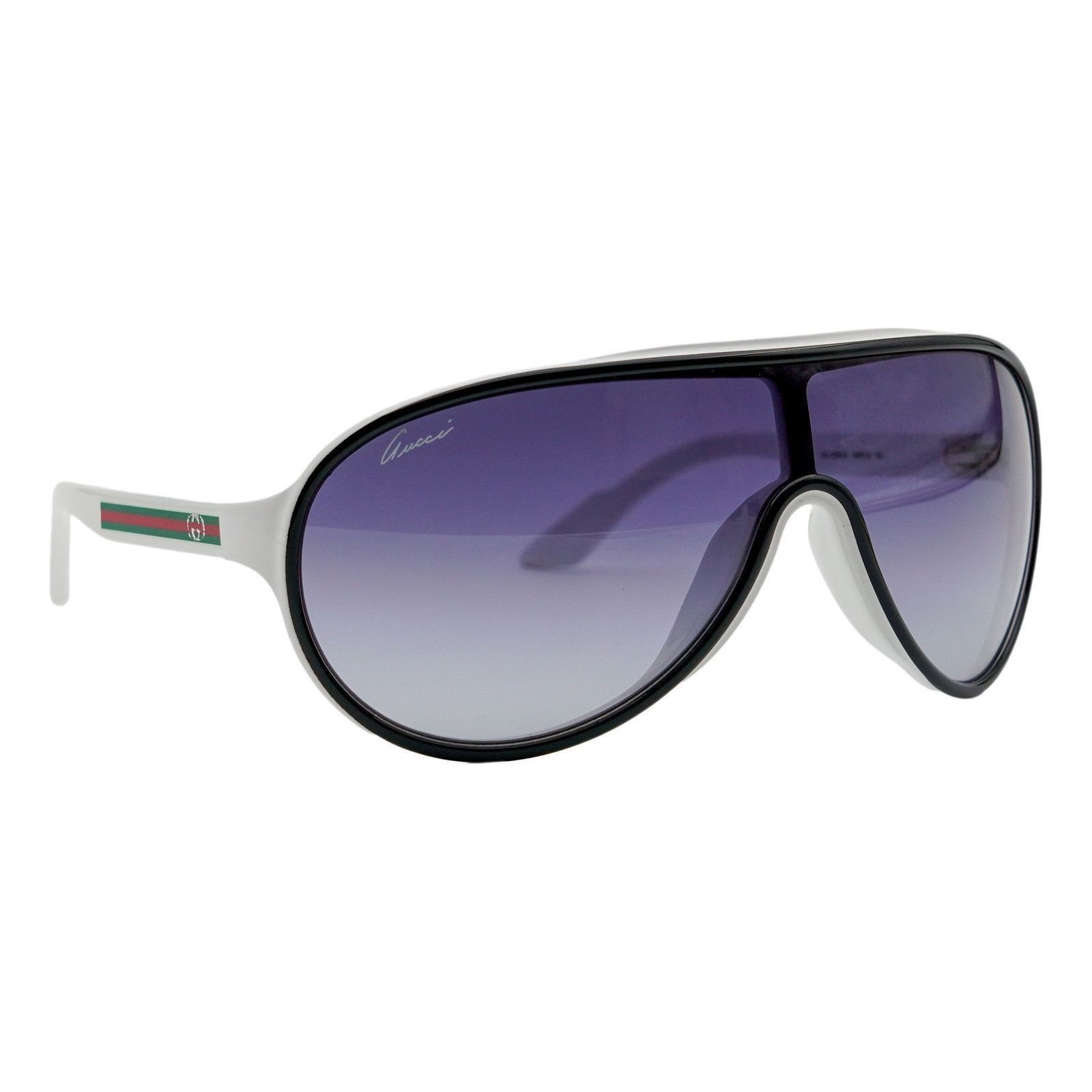 Gucci × Vintage ✨ Y2K Gucci Small Sunglasses Clear Grey GG2452
