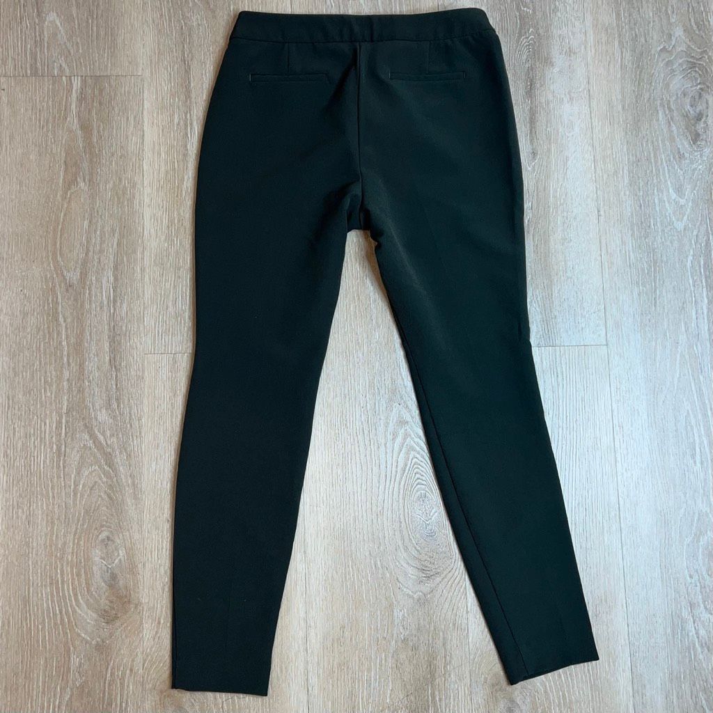 Worthington Worthington Forest Green Slim Leg Trousers Fitted Career Wea Size 28" / US 6 / IT 42 - 2 Thumbnail