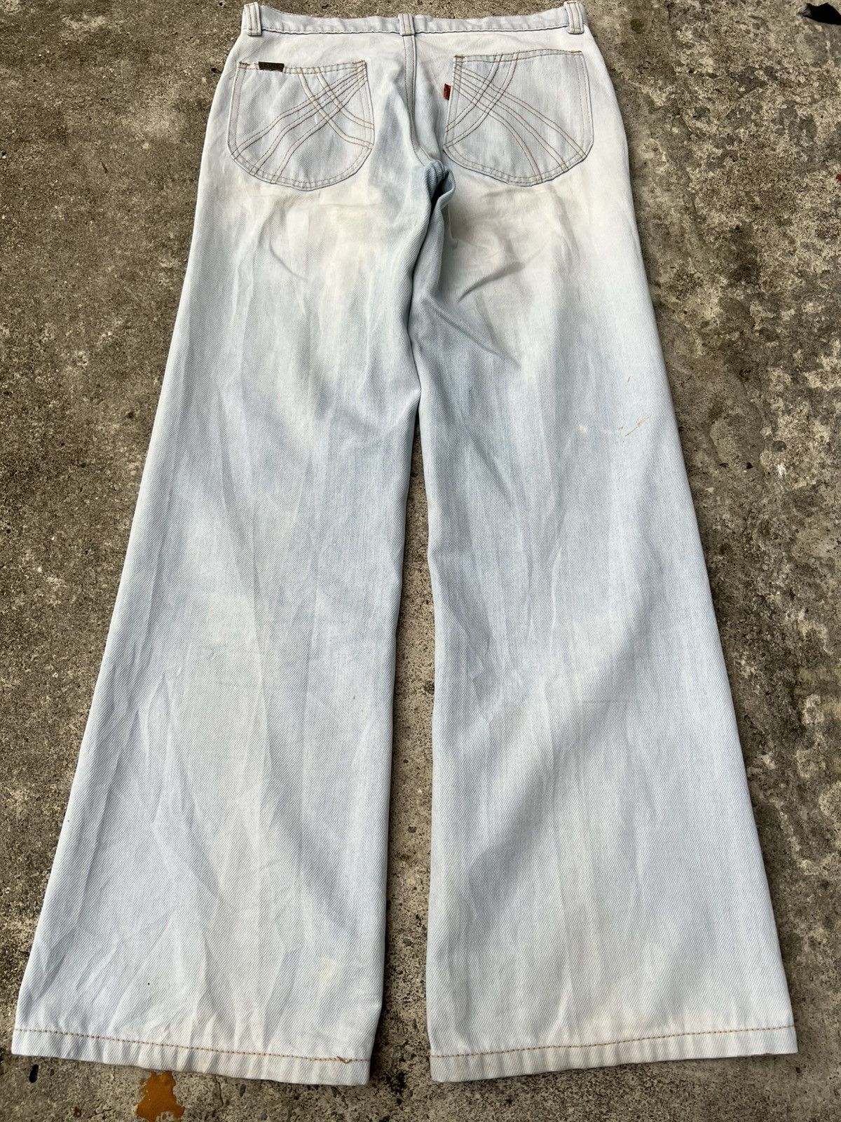 Levi's Vintage 80’s Levis Oren Tag Light Wash Jean Size US 28 / EU 44 - 2 Thumbnail