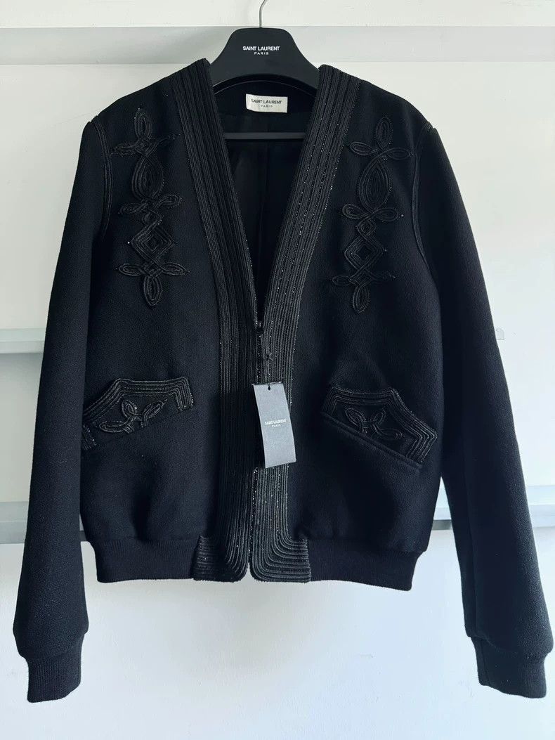 Saint Laurent Paris Saint Laurent Paris 19SS Embroidered Carved Jacket-2506 Size US M / EU 48-50 / 2 - 1 Thumbnail
