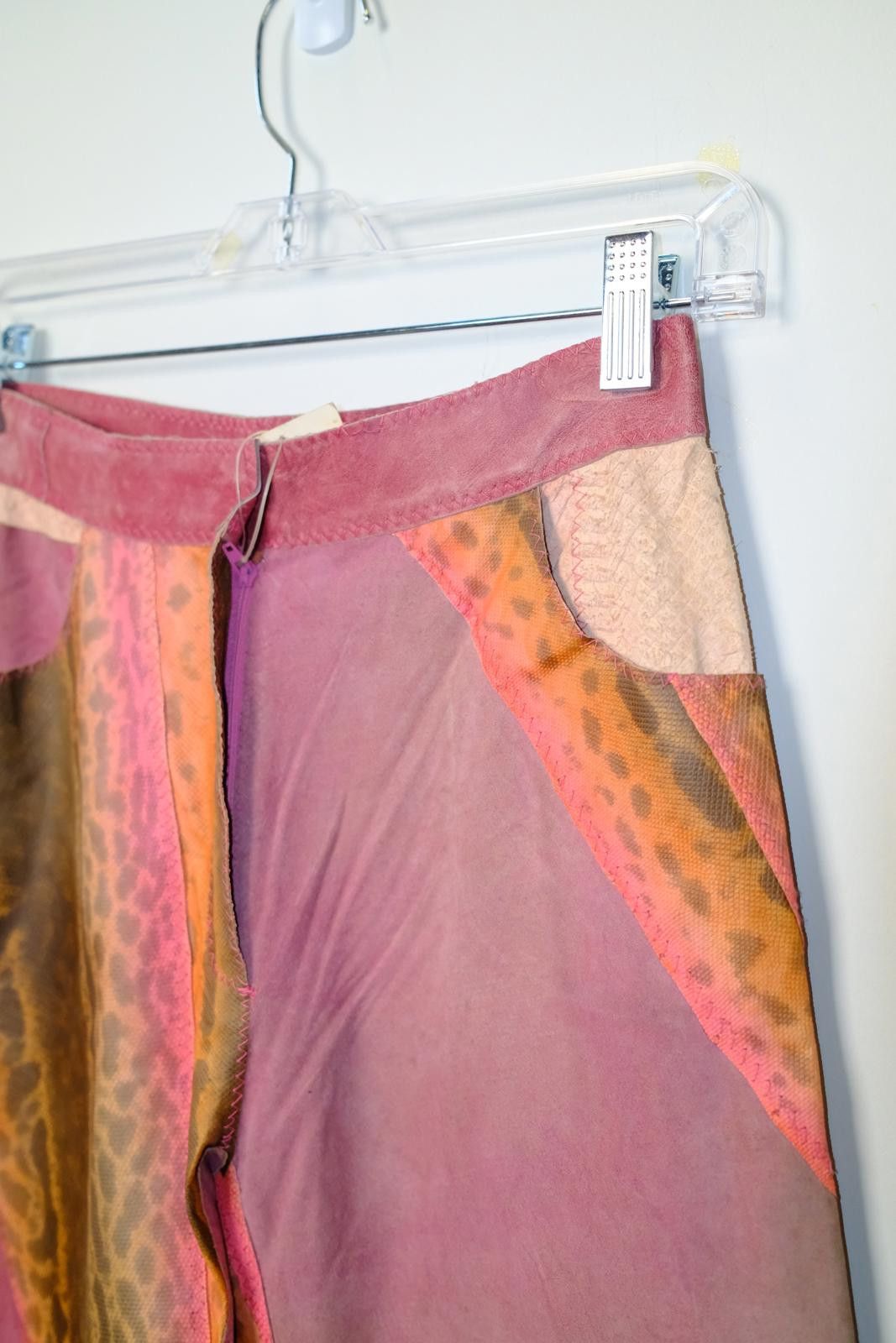 Other 90's Twice by Tittaporta Snakeskin Patchwork Capri Size 28" / US 6 / IT 42 - 4 Thumbnail