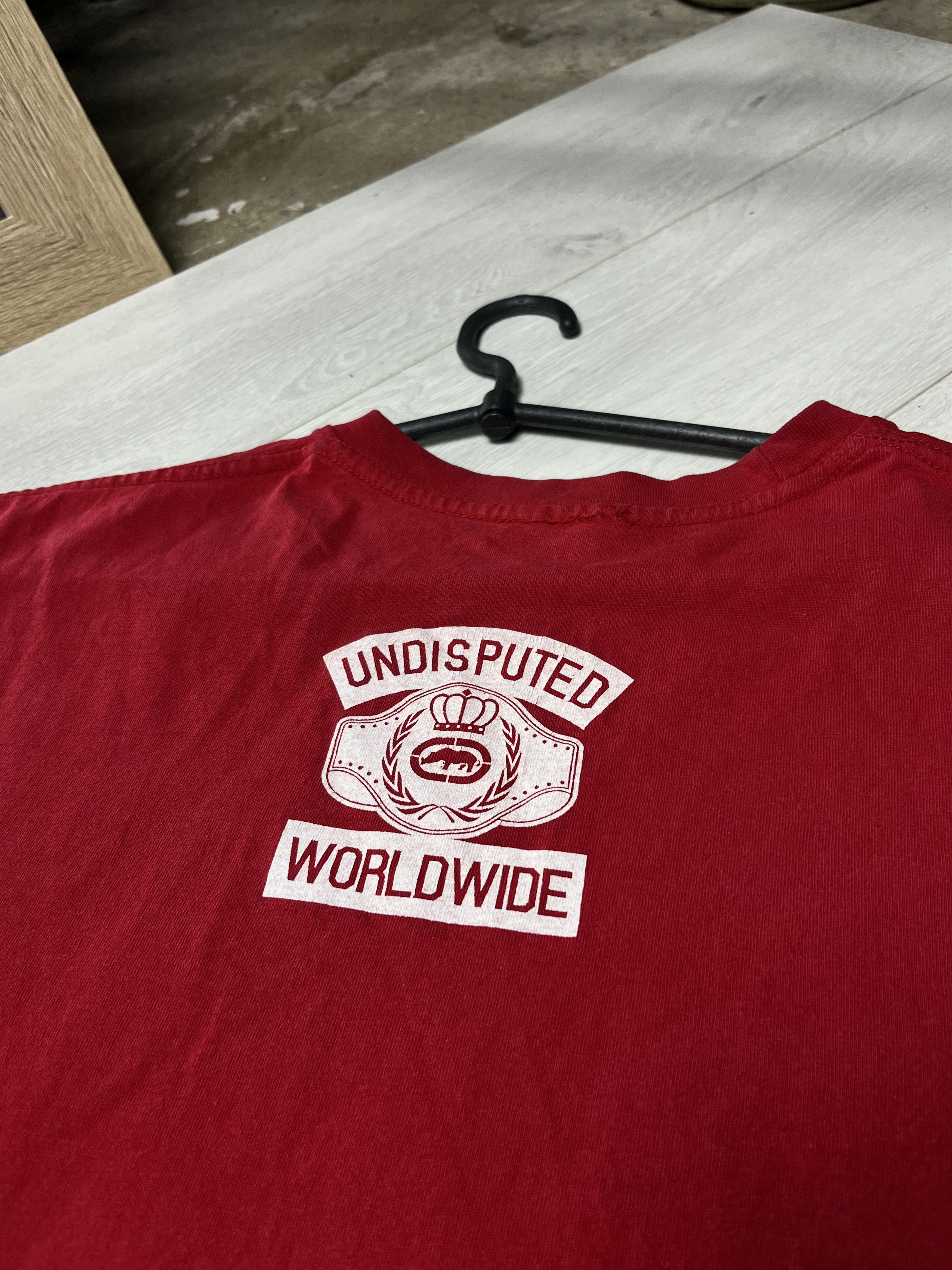 Ecko Unltd. 2000s ECKO UNLTD UNDISPUTED WORLDWIDE BOXING FADED TEE - 951 Size US L / EU 52-54 / 3 - 6 Thumbnail
