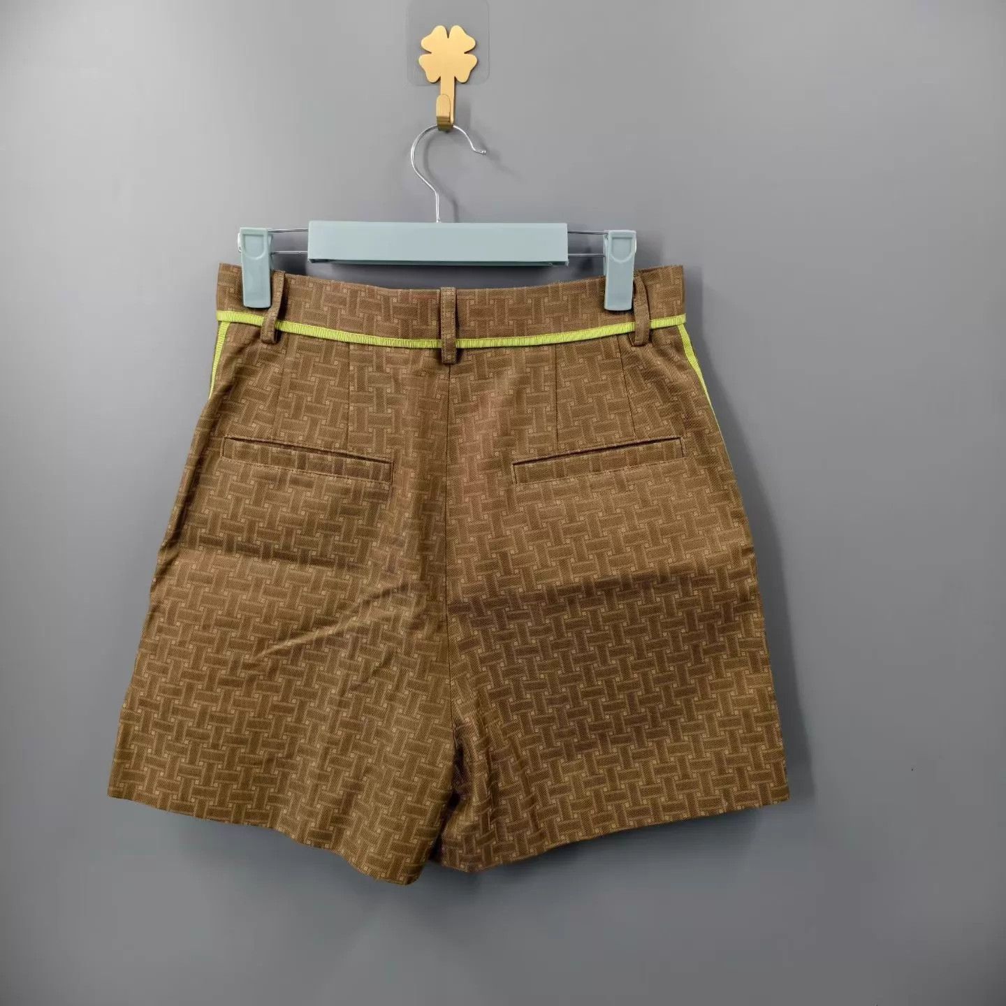Hermes Hermes all over logo short 36 Size 26" / US 2 / IT 38 - 2 Thumbnail