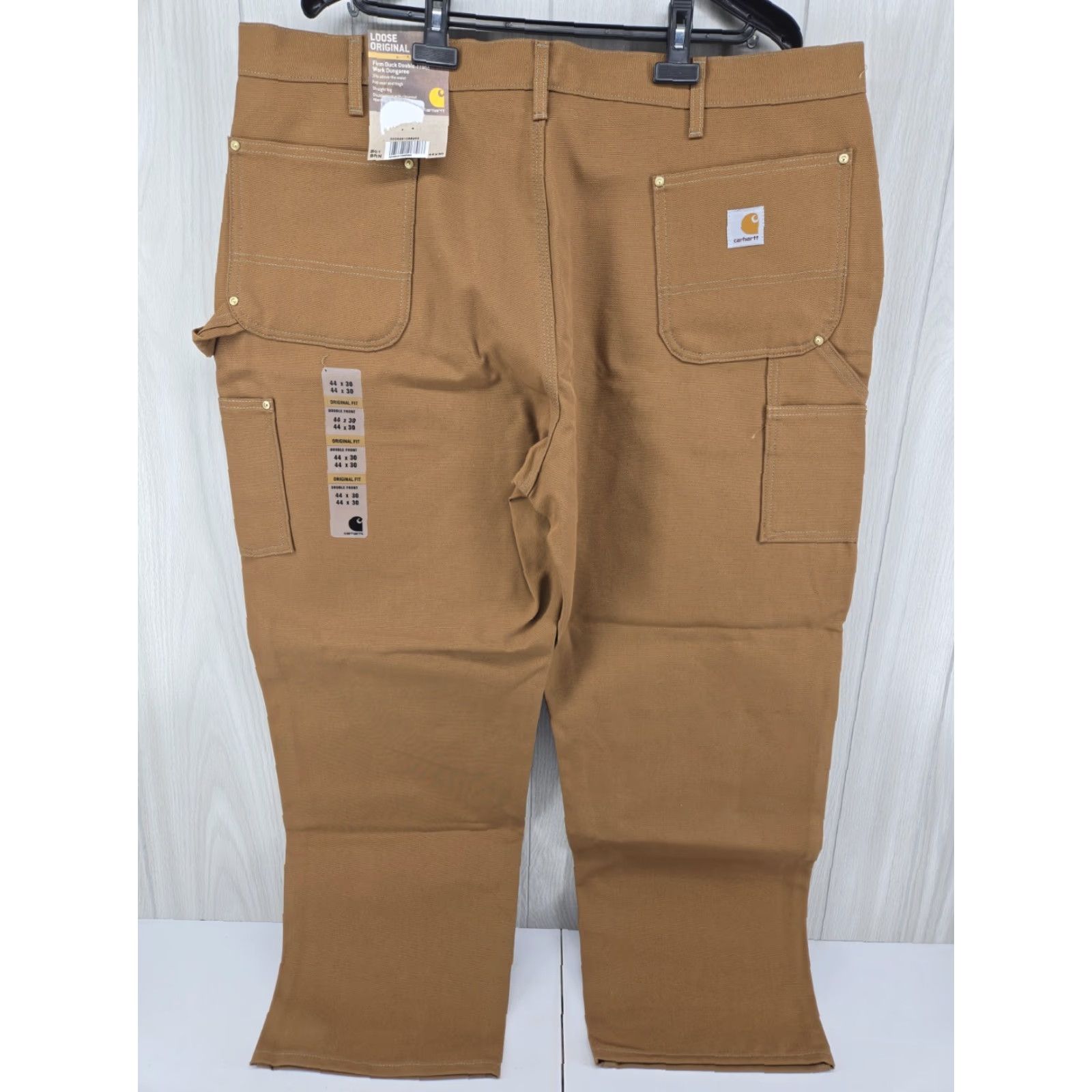 Carhartt VTG Carhartt Double Knee Duck Canvas Pants Made USA 44X30 BRN Dungaree NWT Brown Work Pants Men Size US 44 / EU 60 - 5 Thumbnail