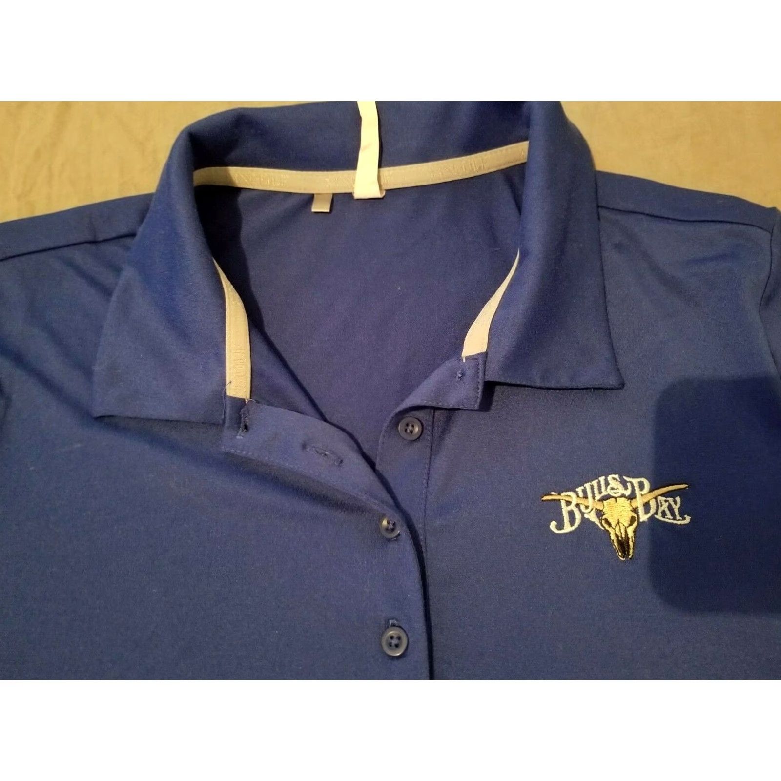 Under Armour VINTAGE Under Armour Polo Shirt Womens Blue Athletic Golf L Large Matte? Size M / US 6-8 / IT 42-44 - 2 Thumbnail