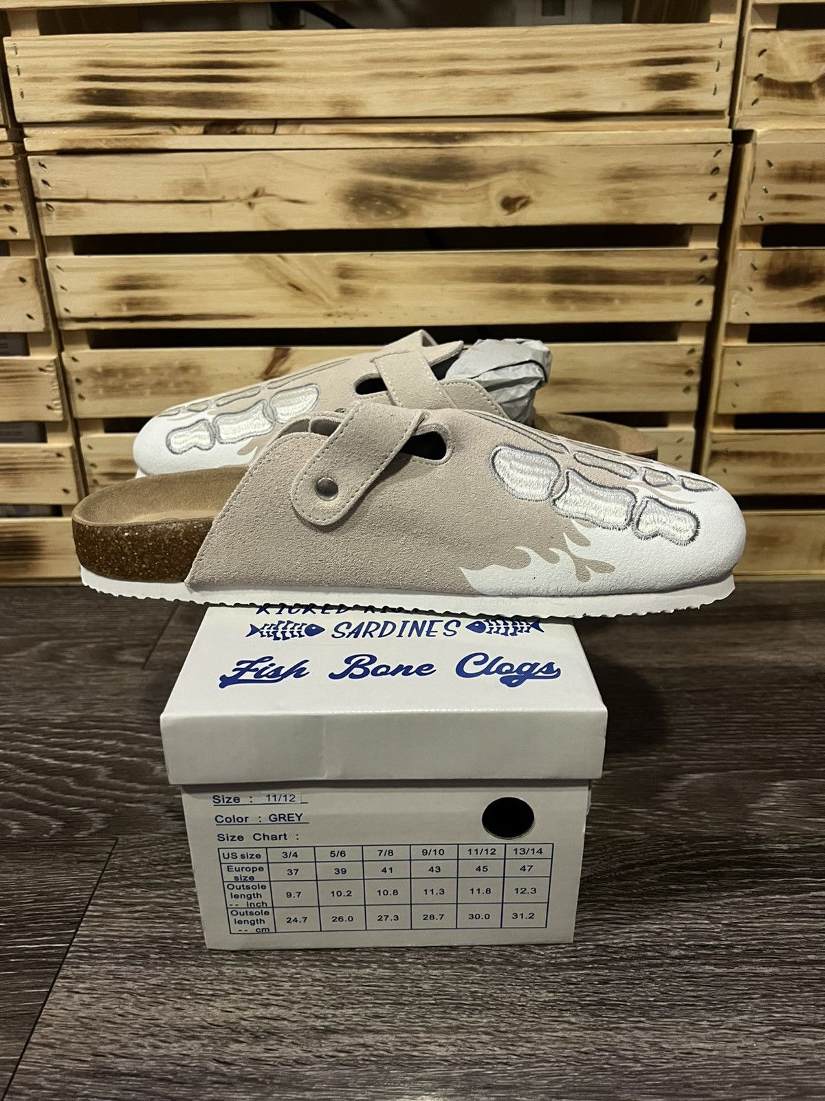 Other Octavious Marks Fish Bone Clogs Size 11/12 Brand New in Box Size US 11 / EU 44 - 6 Thumbnail