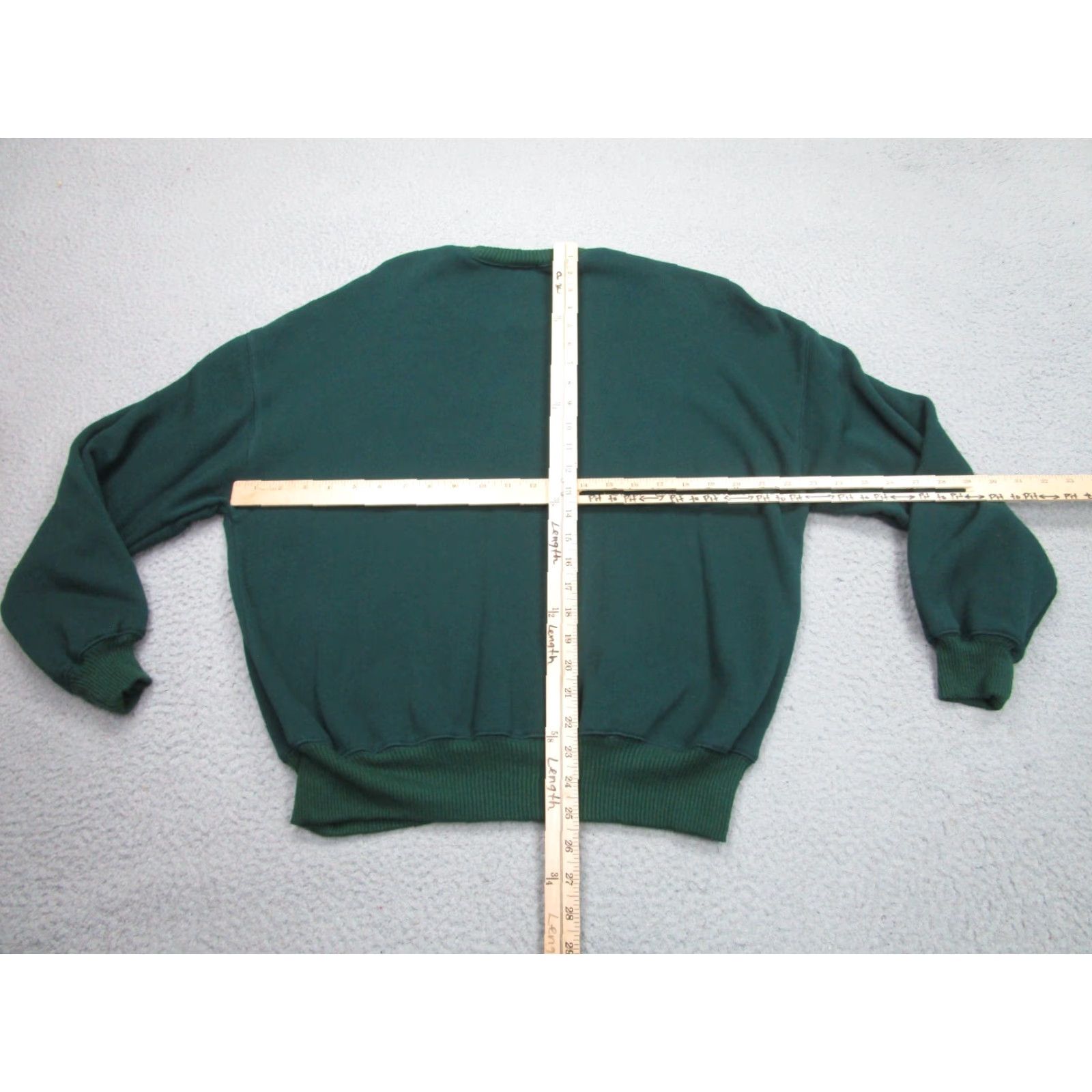 Vintage Sablyn Sweater Womens Medium Green Sweatshirt Crewneck Oversized Baggy Big Loose Size M / US 6-8 / IT 42-44 - 7 Thumbnail