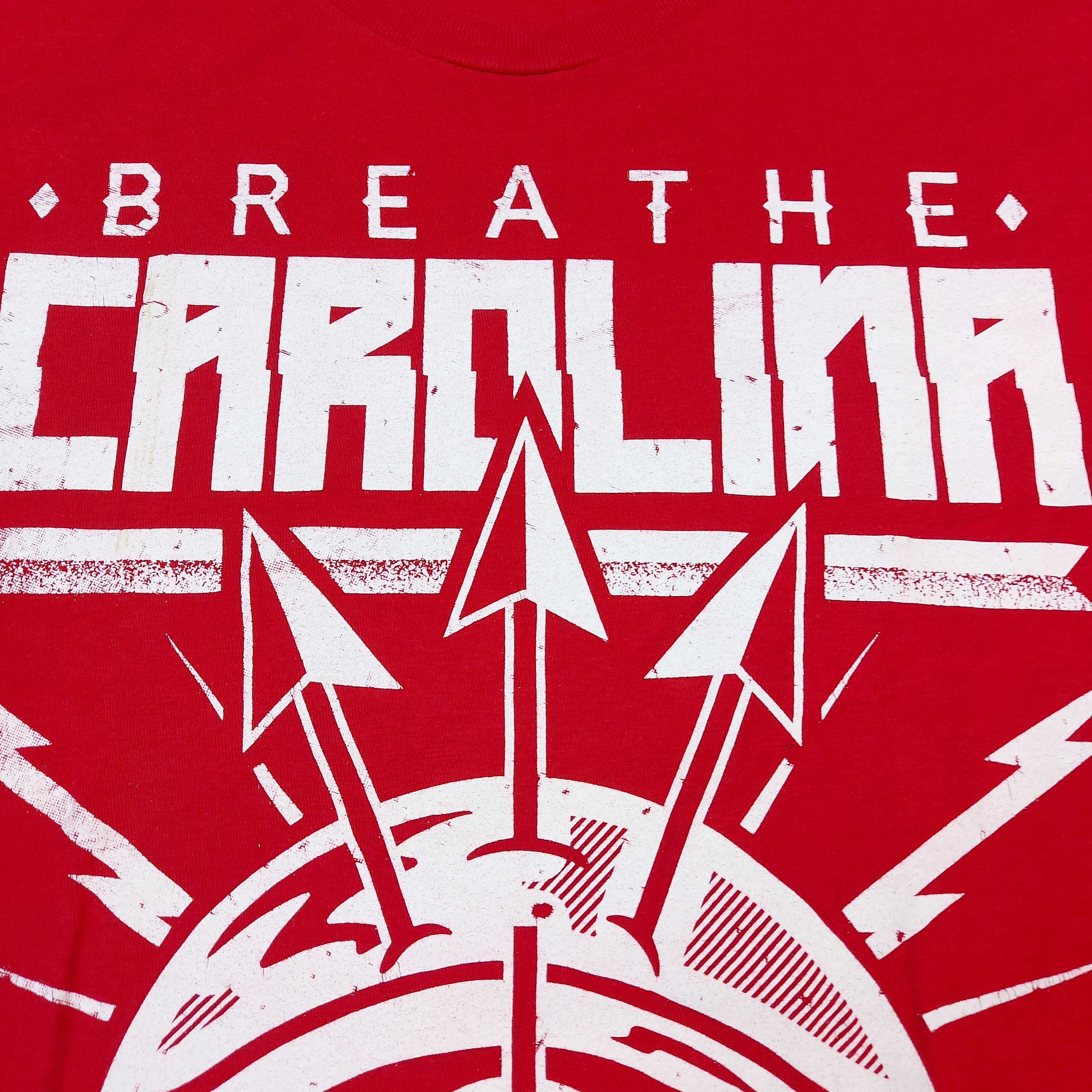 Band Tees 2013 Breathe Carolina Band Crunkcore Official Merch TEE Size US L / EU 52-54 / 3 - 4 Thumbnail
