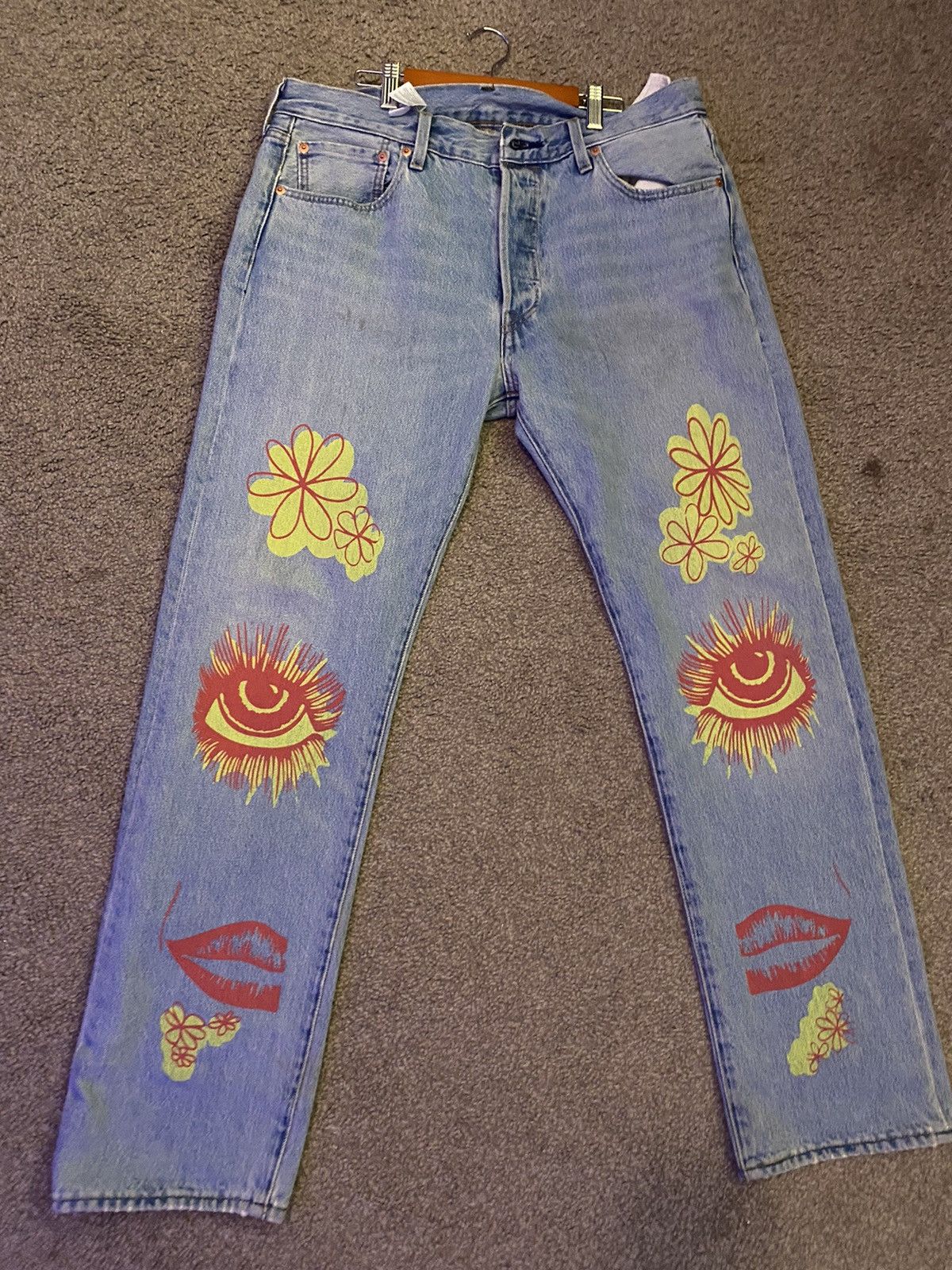 Levi's Levis 501 denim pants Size US 34 / EU 50 - 1 Thumbnail