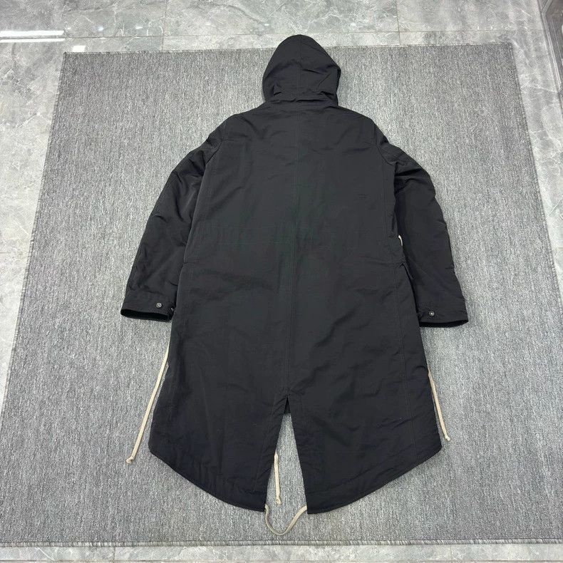 Rick Owens Rick Owens Hooded Long Coat in Black-2505 Size US S / EU 44-46 / 1 - 2 Thumbnail