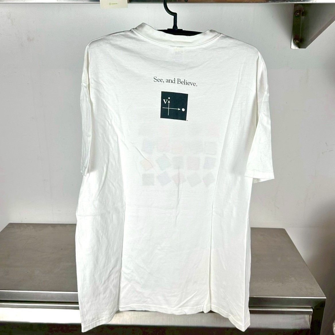 Hanes ​​90s Visual Thought Intelligent Commuication Art Tee Size US XL / EU 56 / 4 - 3 Thumbnail