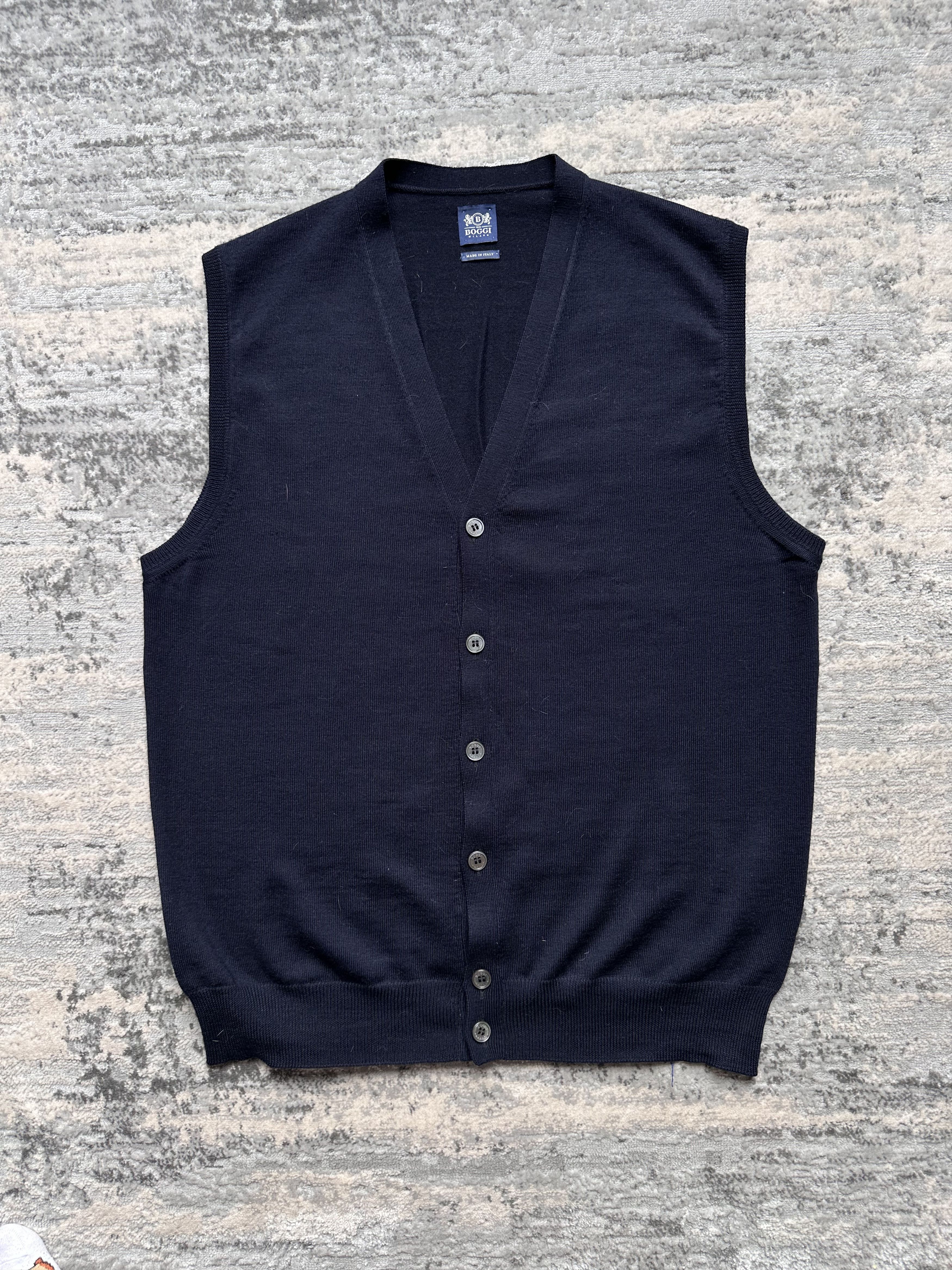 Boggi Boggi Wool Vest Size US M / EU 48-50 / 2 - 1 Thumbnail