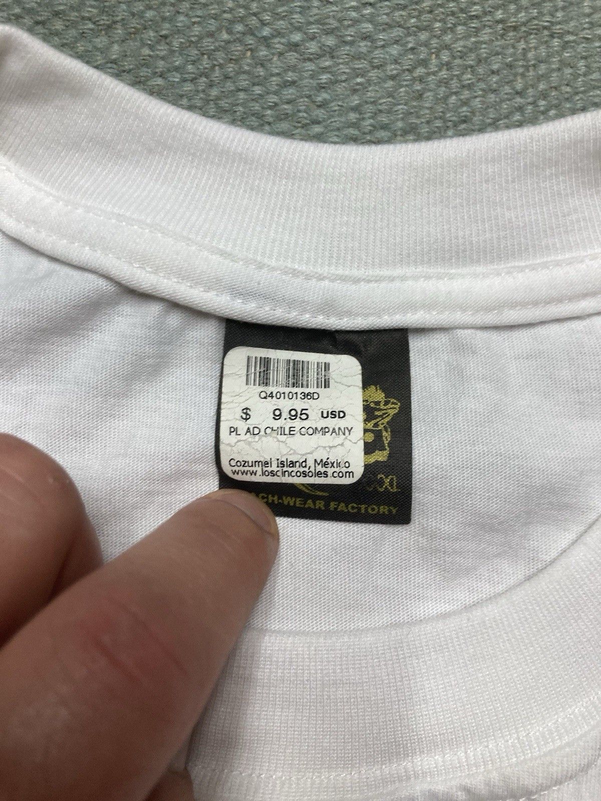 Vintage 90s t shirt Cozumel Chile Company pepper parrot Mexico XL Size US XL / EU 56 / 4 - 7 Thumbnail