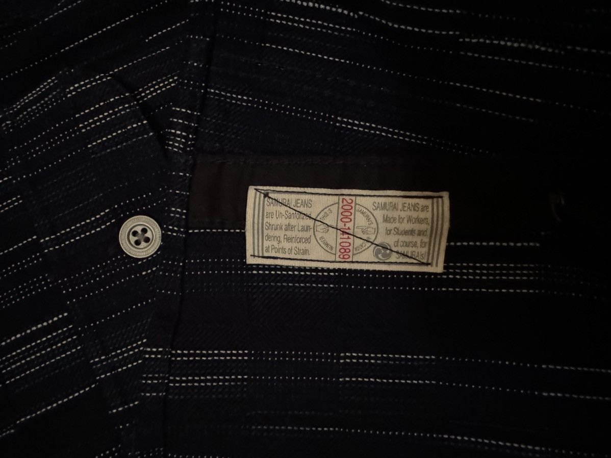 Samurai Jeans RARE Samurai Jeans Denim Button Up Shirt Size US L / EU 52-54 / 3 - 5 Thumbnail