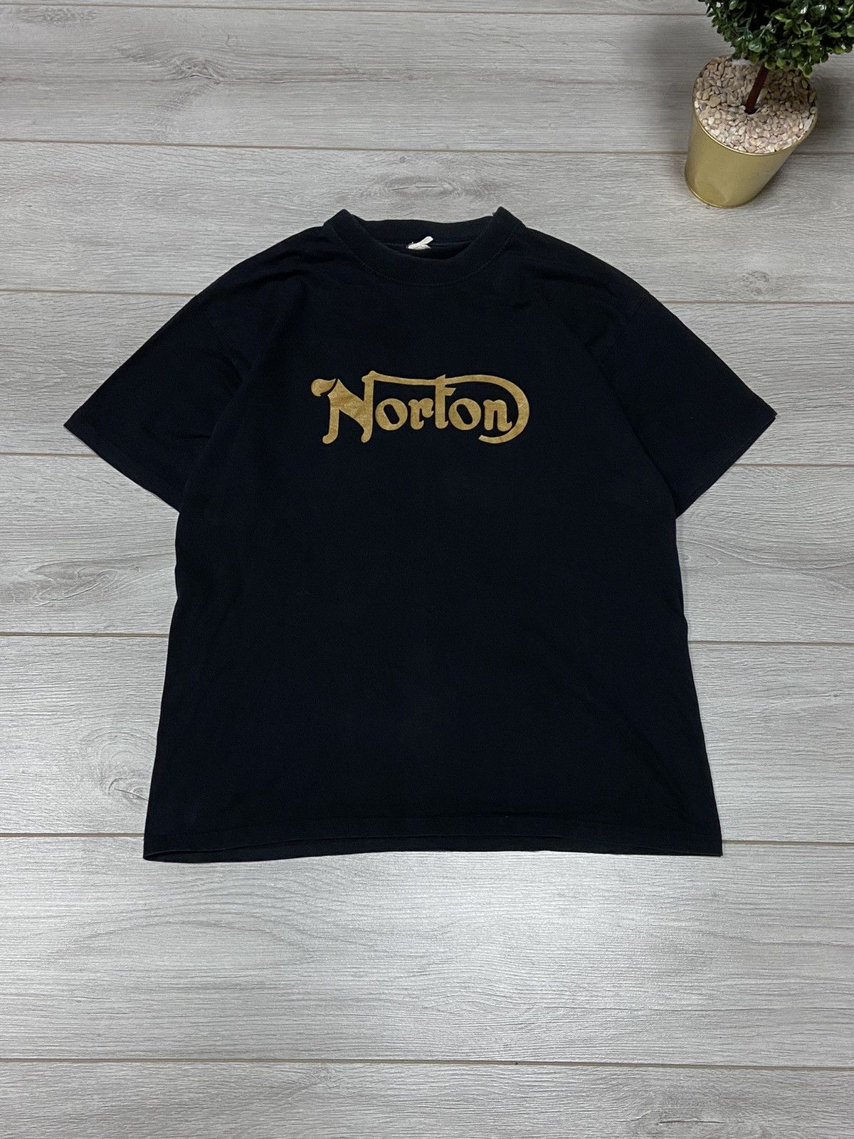 Champion Vintage 50s Champion Norton Motorcycles T Shirt Size US L / EU 52-54 / 3 - 1 Thumbnail