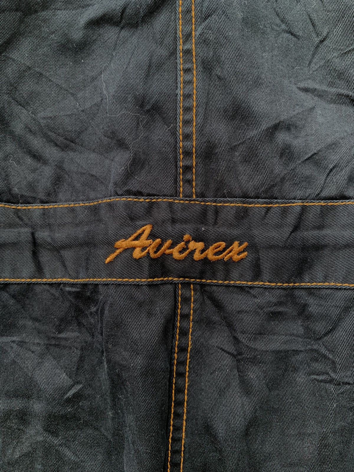 Avirex 🔥Steals 🔥 Avirex Zipper Long Jacket Rare Size L / US 10 / IT 46 - 10 Thumbnail