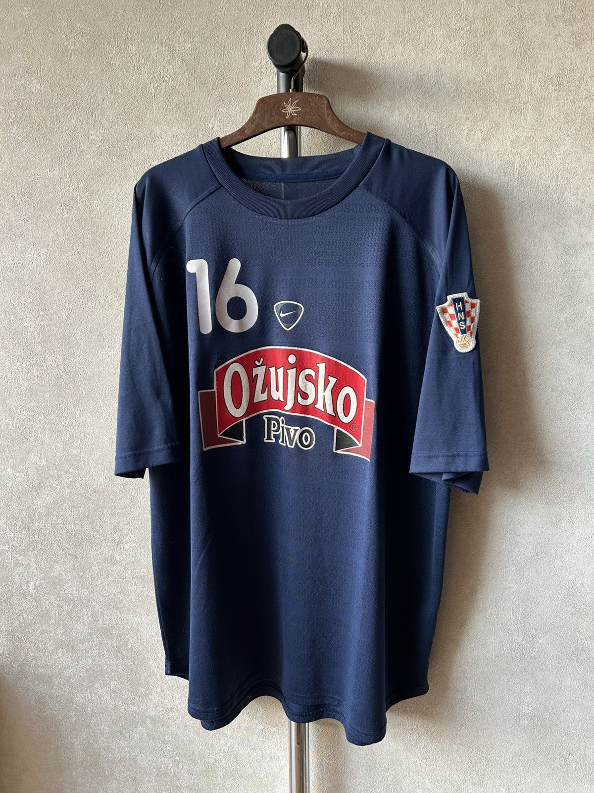 Nike 2000s Nike Croatia Player Version Soccer Jersey Size US XL / EU 56 / 4 - 1 Thumbnail