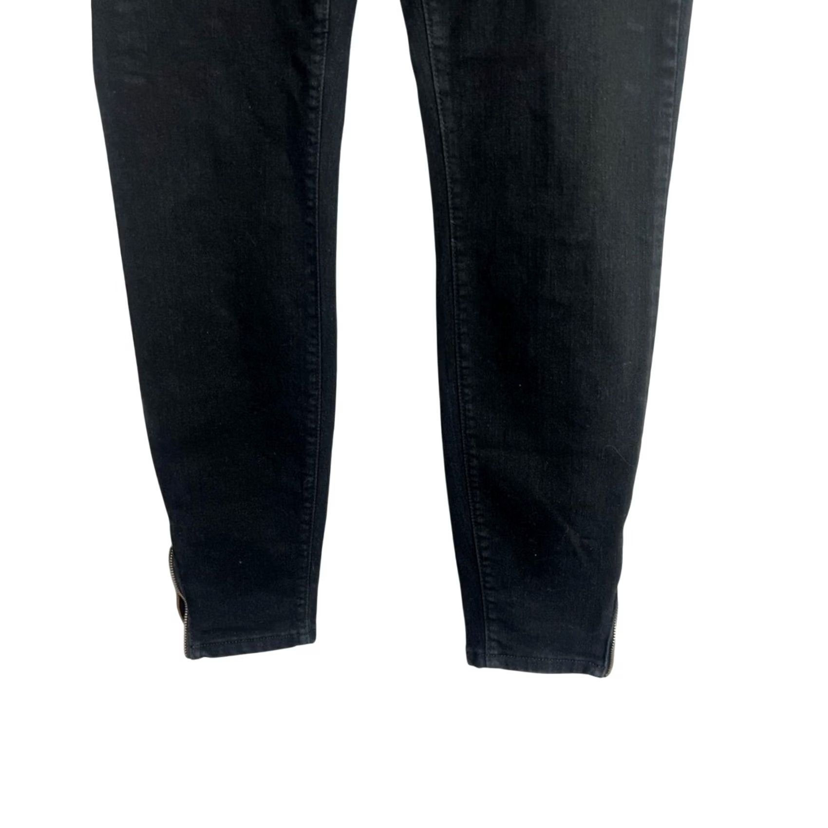 Vineyard Vines Vineyard Vines Skinny Jeans Womens Black Cotton Stretch 33x27 Clean Size 24" / US 00 / IT 34 - 3 Thumbnail