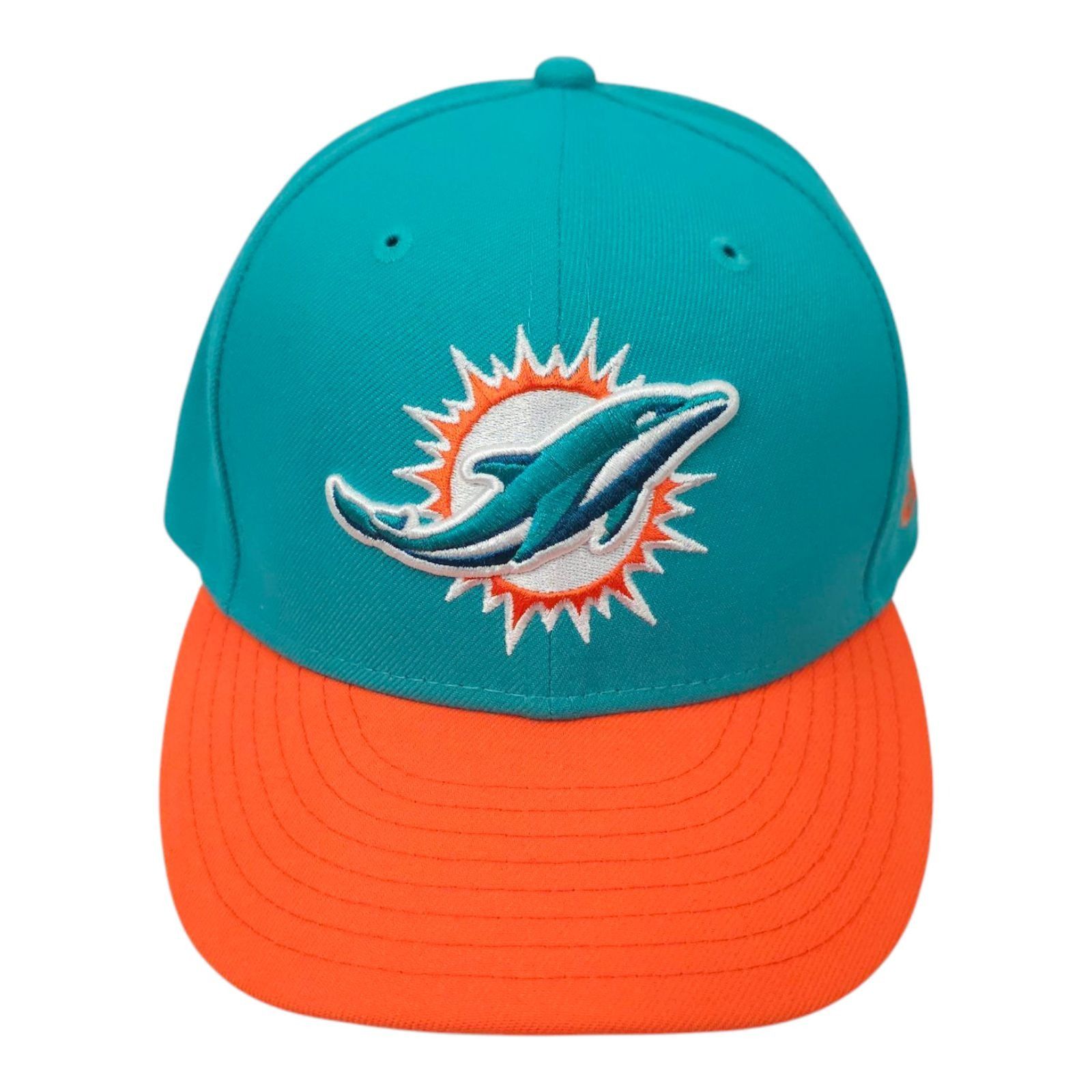 New Era New Era 9Fifty Miami Dolphins Snapback Cap Trucker Hat Size ONE SIZE - 9 Thumbnail