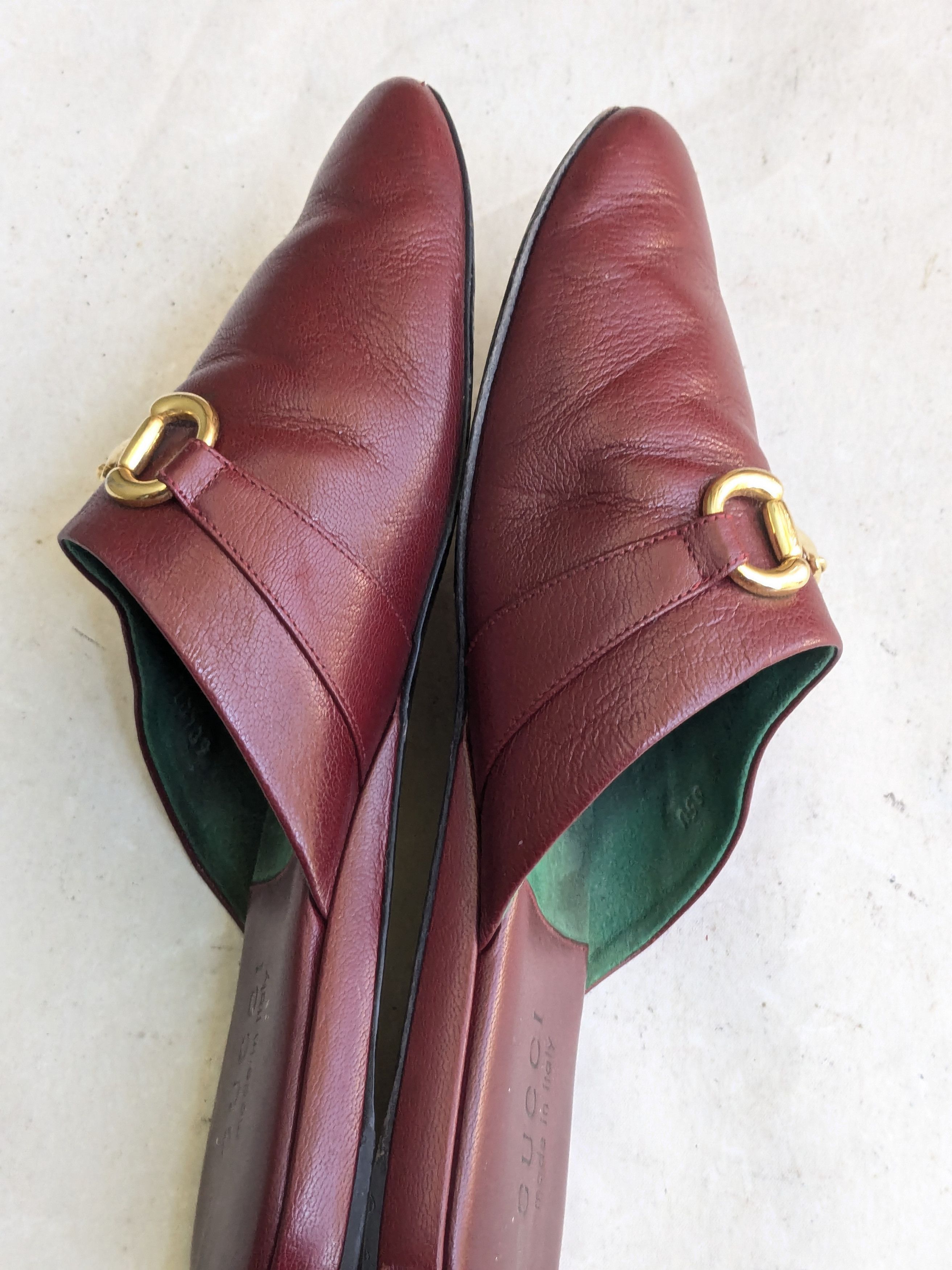 Gucci Gucci Horsebit Loafers Burgundy 8.5 Leather Size US 8.5 / EU 41-42 - 3 Thumbnail