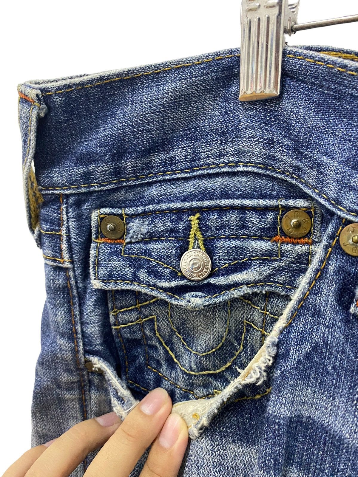 True Religion True Religion Jean Size US 34 / EU 50 - 3 Thumbnail