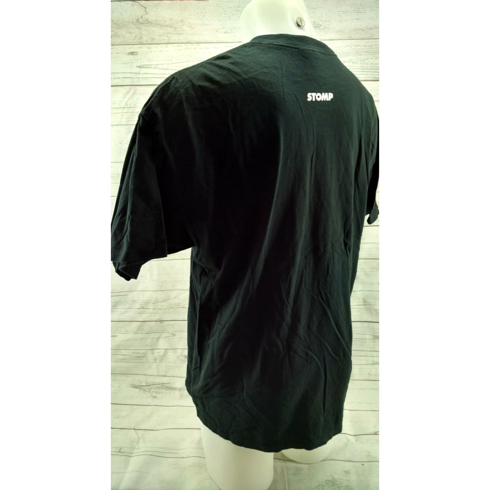 Vintage VINTAGE STOMP Music Group Band Tee Black Graphic T-Shirt Adult XL Shirt Mens Graphic Tee 90s Band Music Black XL Size US XL / EU 56 / 4 - 7 Thumbnail