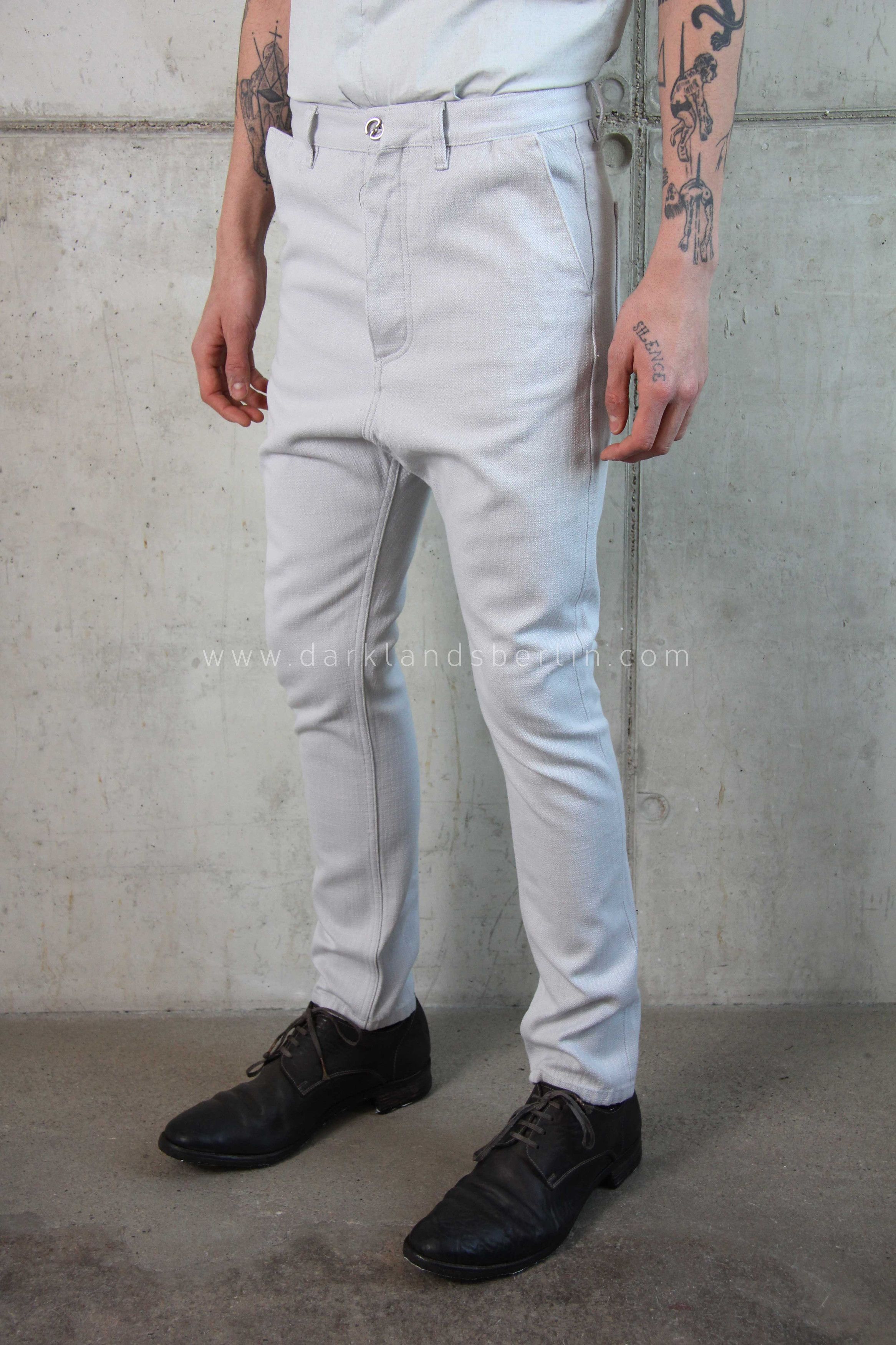 Deepti Deepti Light Grey Fosil Jeans Size 52 Size US 34 / EU 50 - 2 Thumbnail