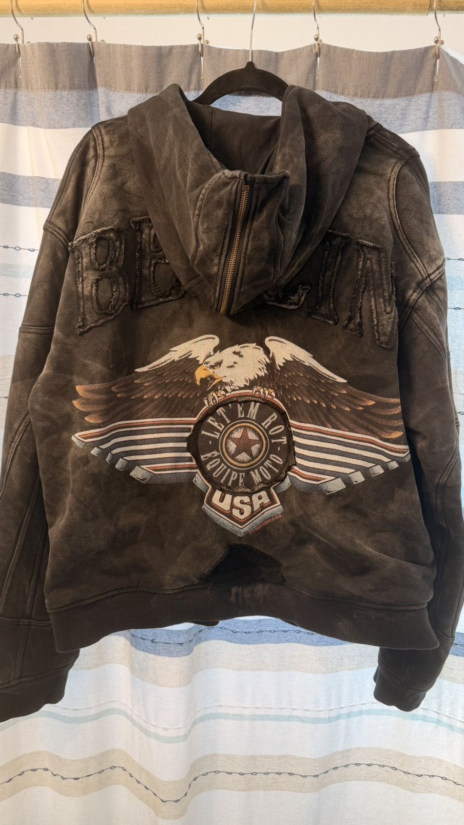 Other Misere Moderne Moto Zip Up Hoodie Size US L / EU 52-54 / 3 - 6 Thumbnail