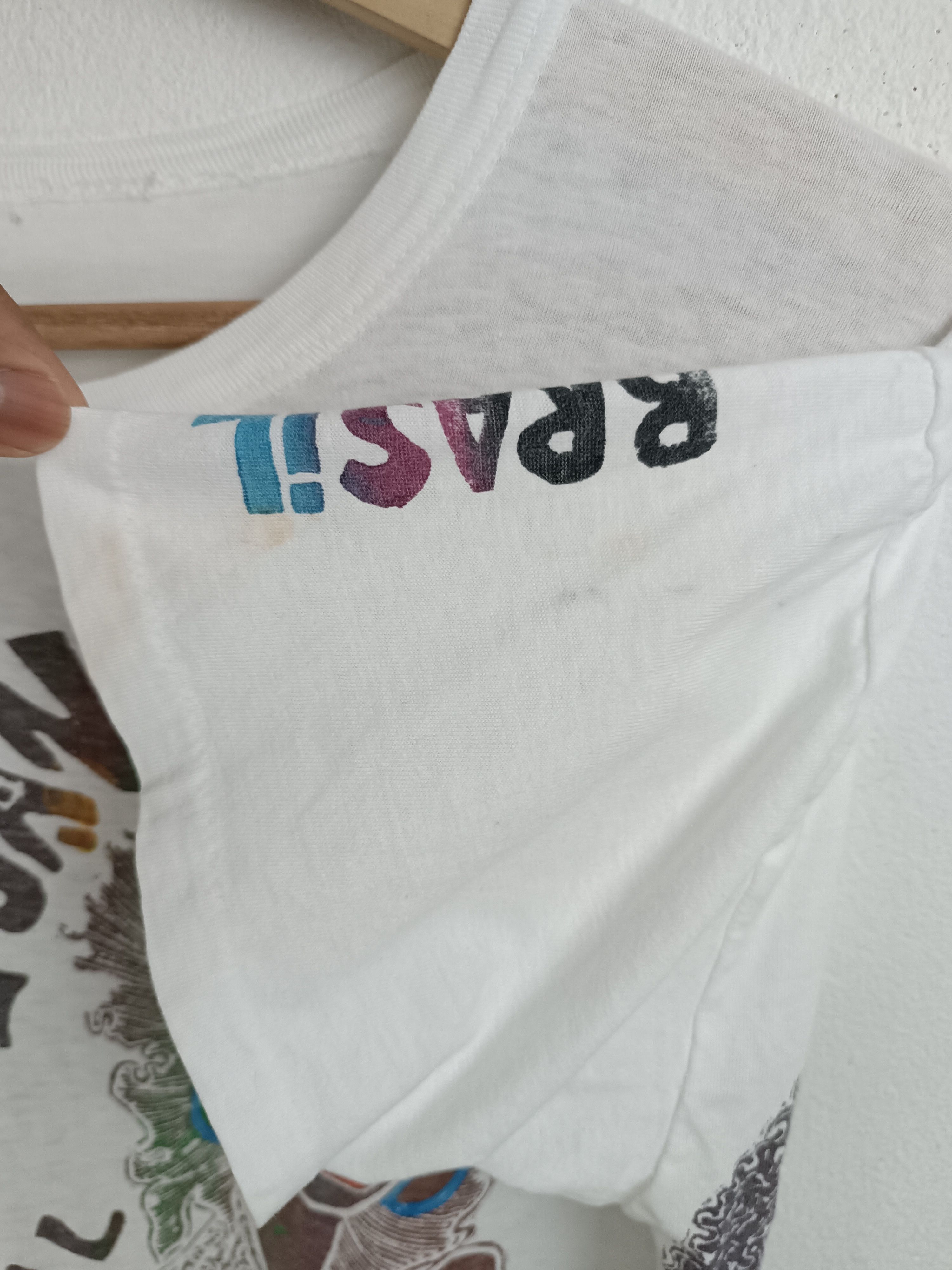 Vintage VINTAGE 80'S RIO DE JANEIRO BRASIL SAMBA VERY RARE TEE Size US M / EU 48-50 / 2 - 14 Thumbnail
