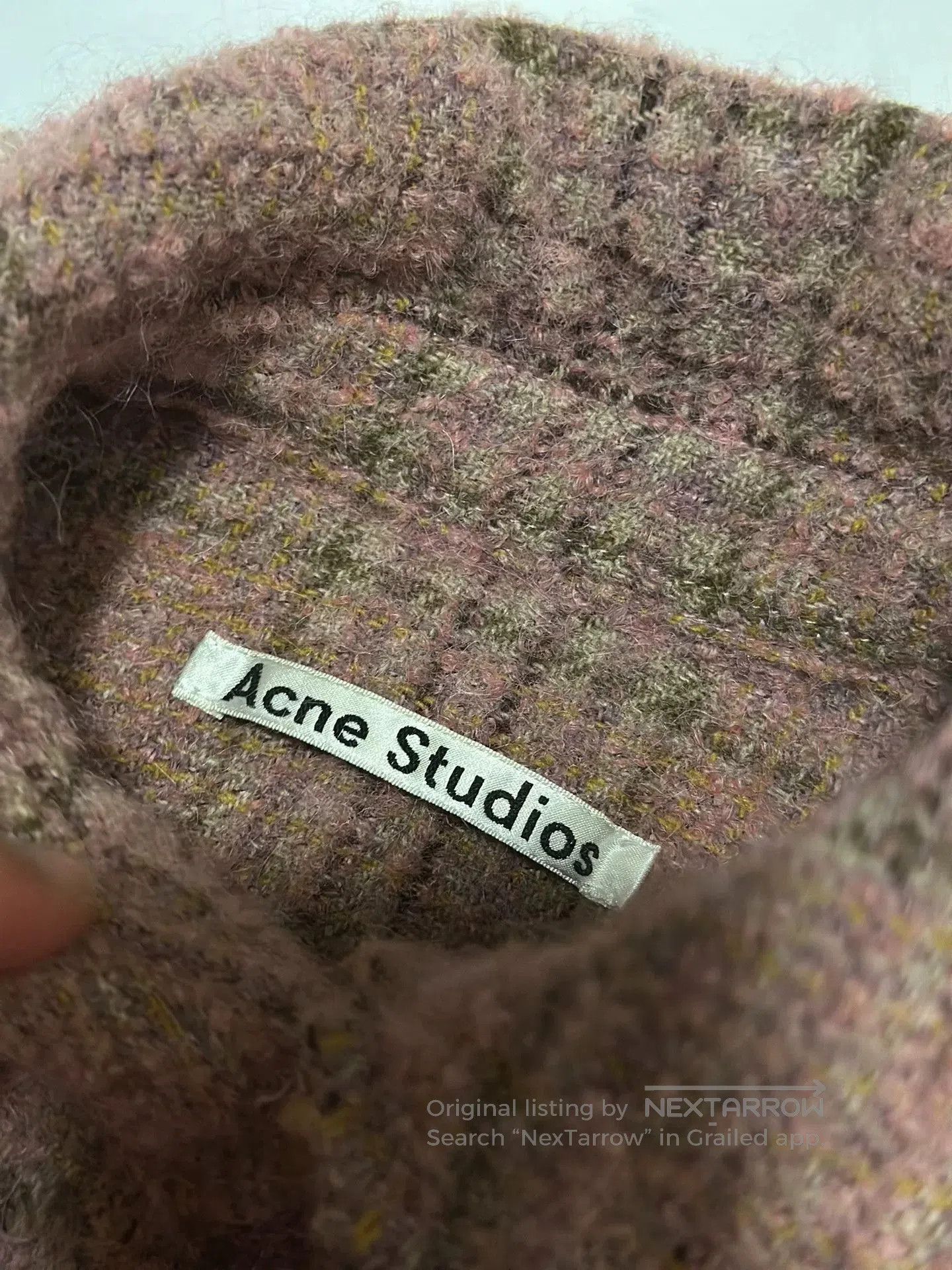 Acne Studios Acne Studios Pink Wool Jacket. Size US M / EU 48-50 / 2 - 2 Thumbnail