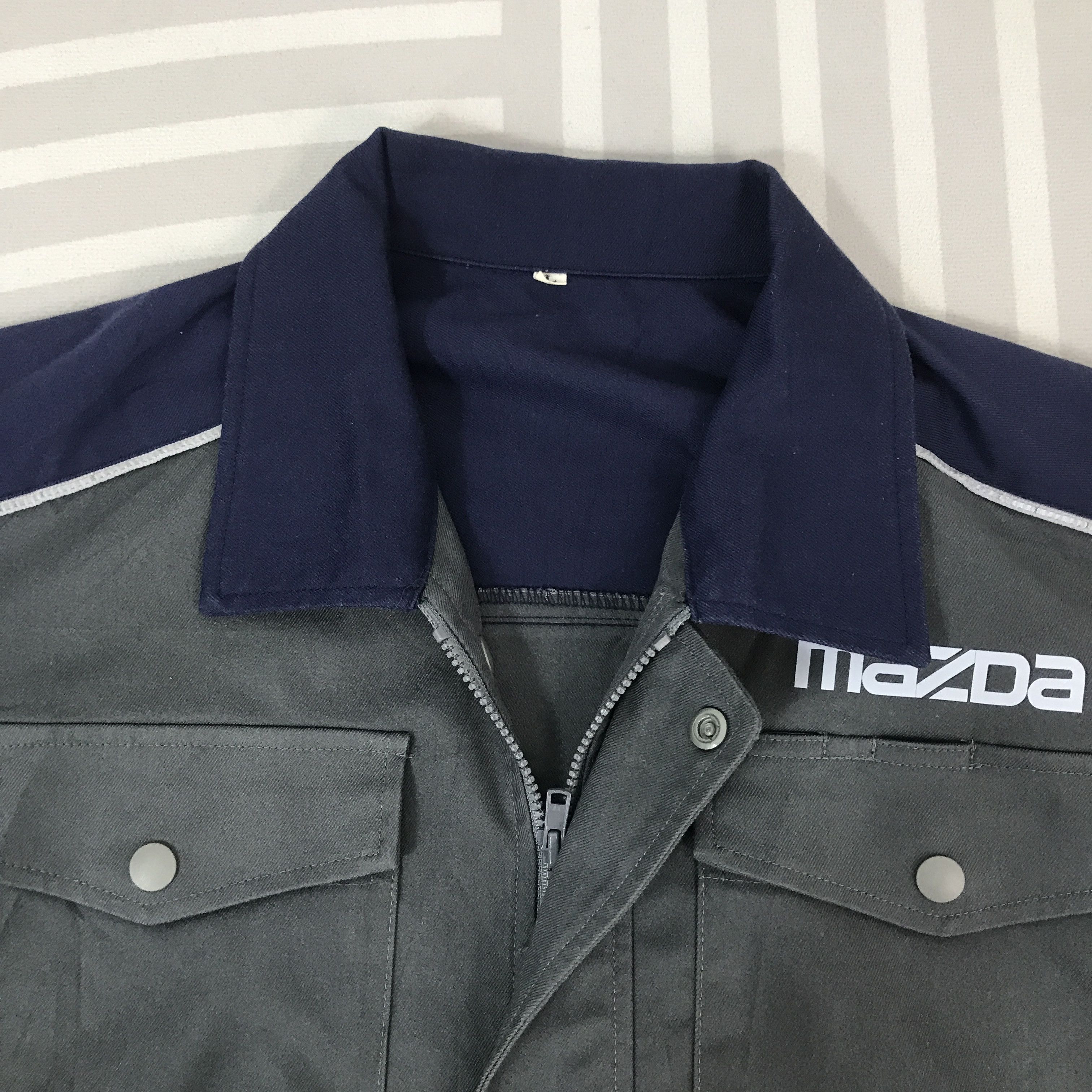 Japanese Brand Vintage Mazda Racing work uniform custom Jacket K62B22 Size US L / EU 52-54 / 3 - 8 Thumbnail