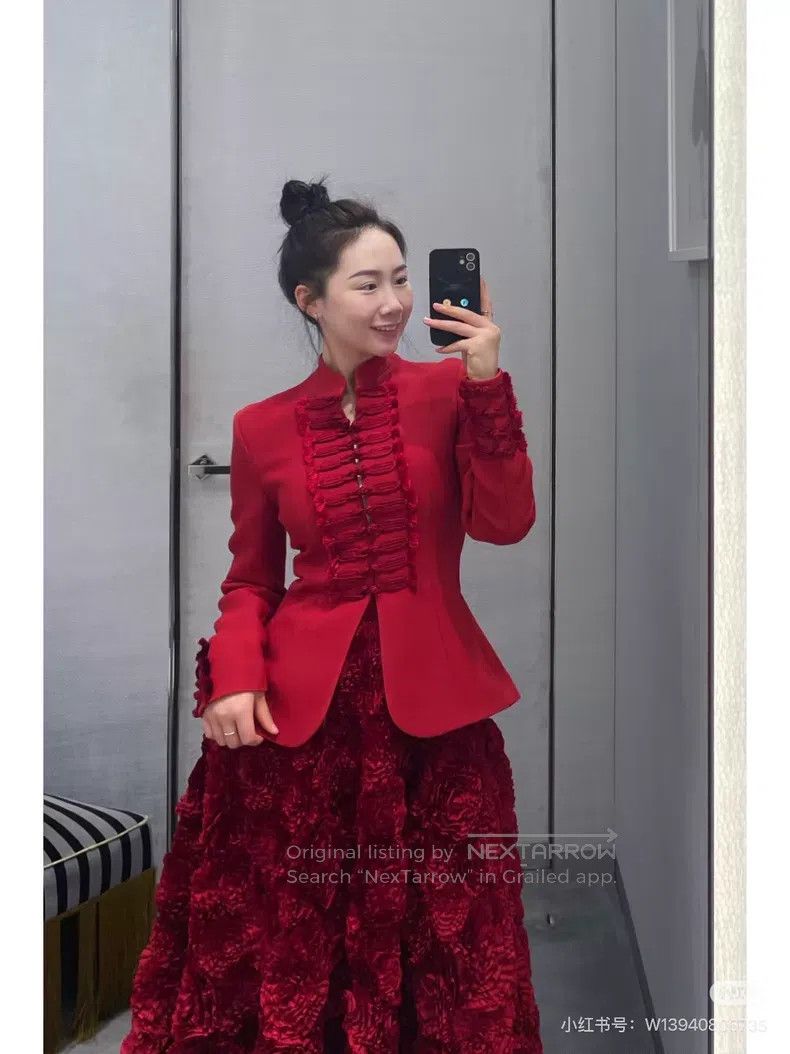Dior Dior New Chinese-style buckle coat Size S / US 4 / IT 40 - 6 Thumbnail