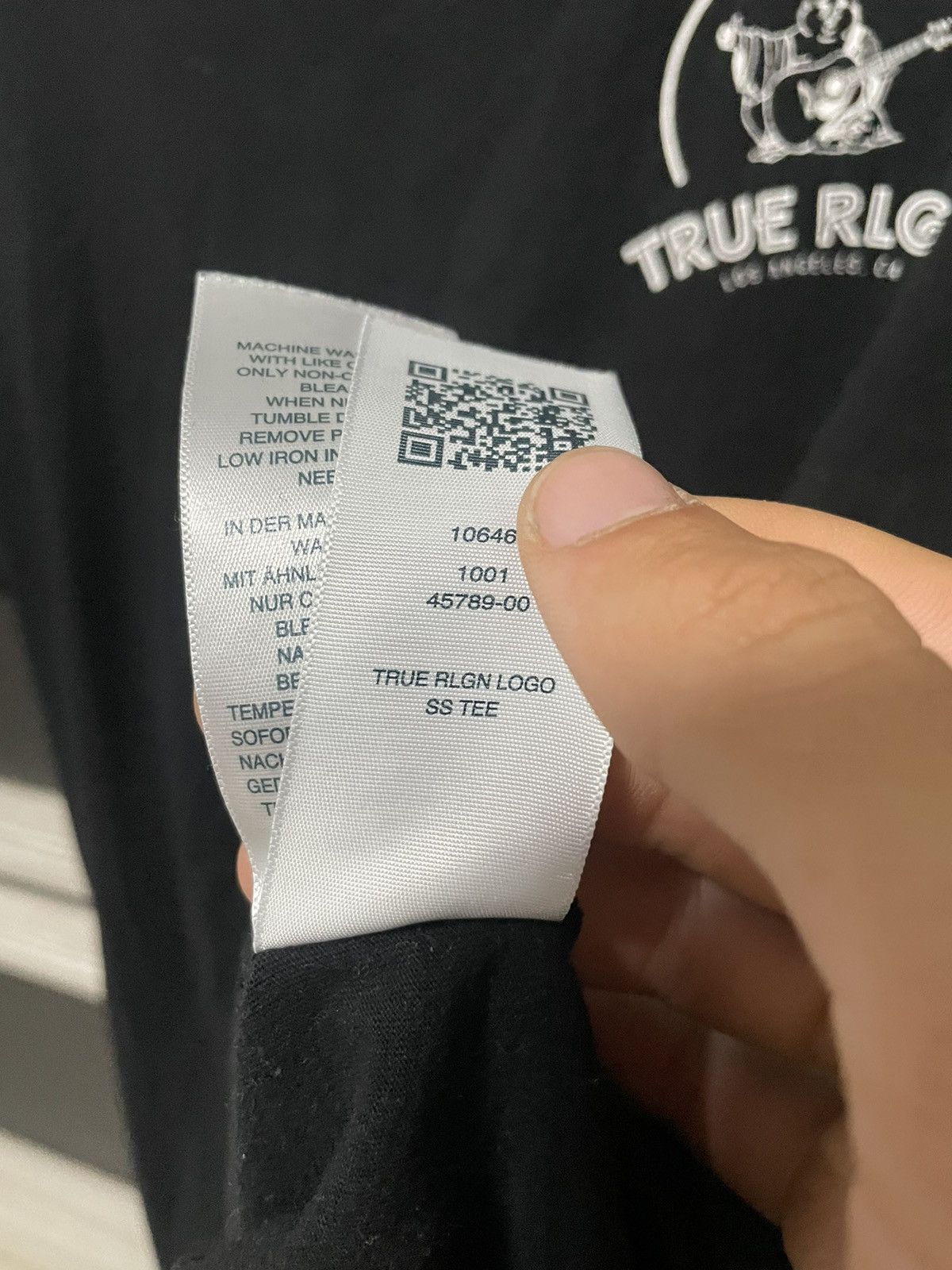 True Religion Vintage Y2K True Religion Guitar Logo T-Shirt Black Size US L / EU 52-54 / 3 - 13 Thumbnail