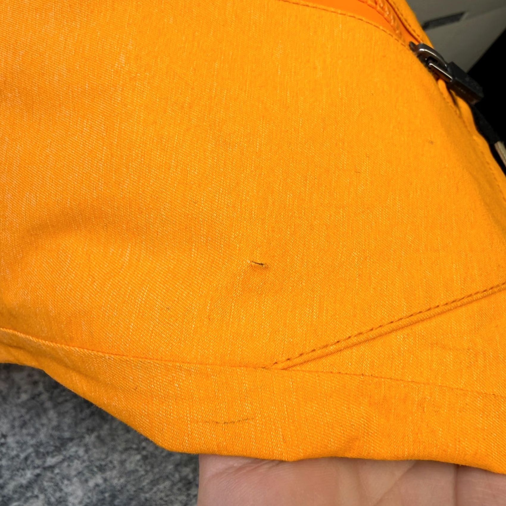 Vintage Saga Orange Parka Jacket Mens Small 3L Waterproof Snow Ski Travel Breathable Zipped Pockets Full Zip Taped Seams Nylon Regular 70s? Size US S / EU 44-46 / 1 - 6 Thumbnail