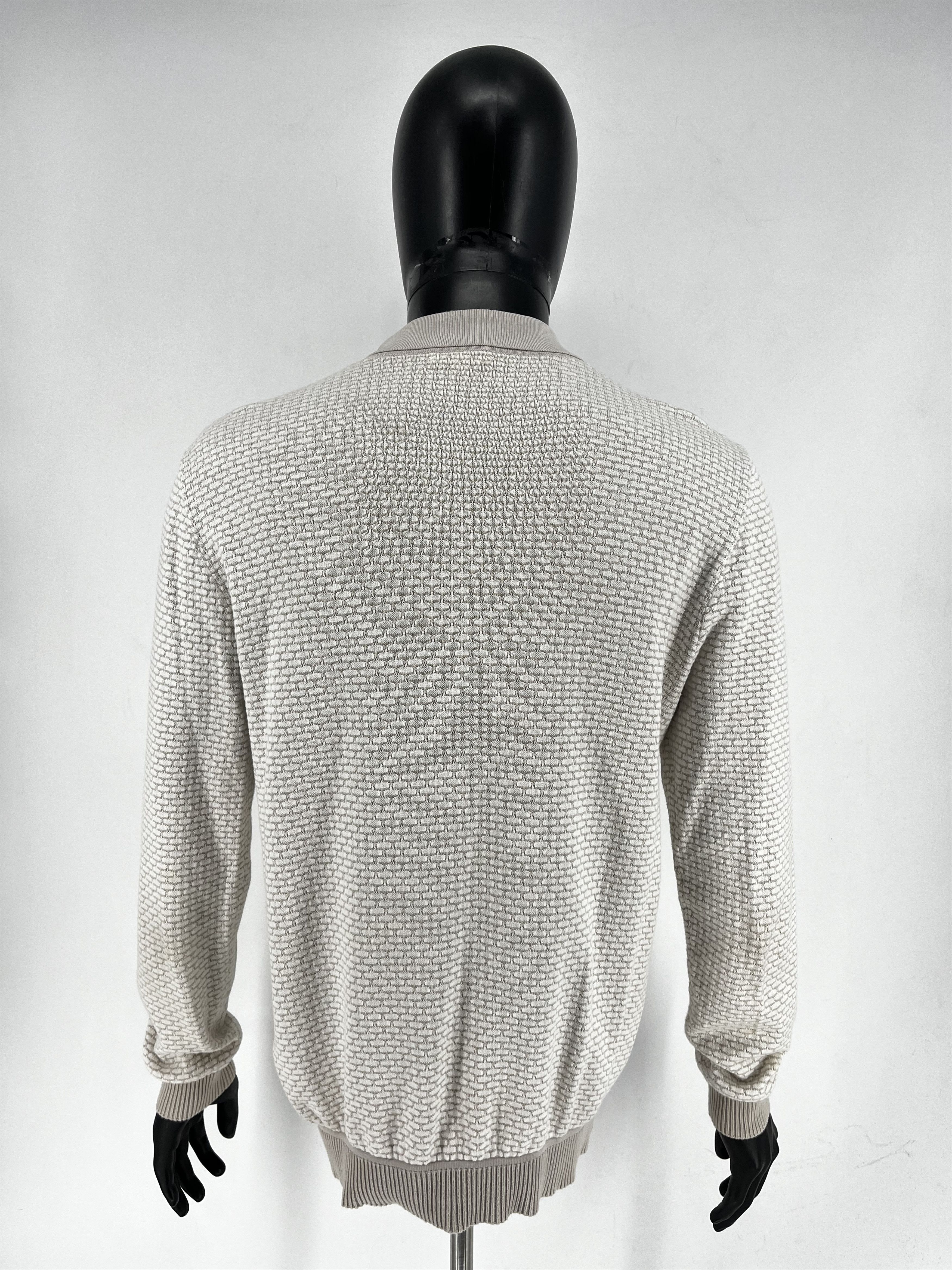 Reiss REISS MEN’S WOOL 1/4 BUTTON LONGSLEEVE POLO SHIRT Size US L / EU 52-54 / 3 - 8 Thumbnail
