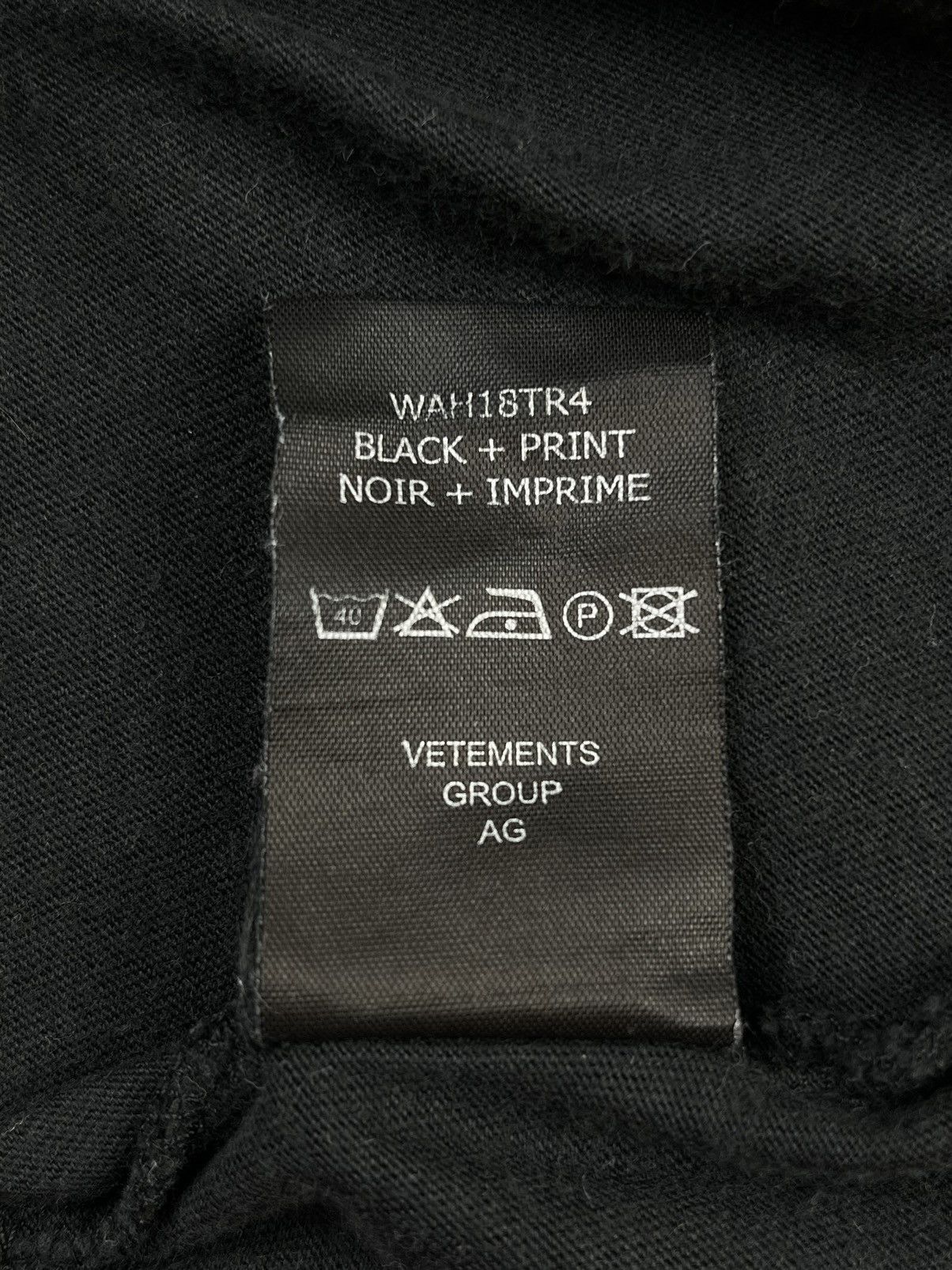 Vetements AW17 Vetements Titanic K-hole Split Logo Tshirt Hoodie Size US L / EU 52-54 / 3 - 9 Thumbnail
