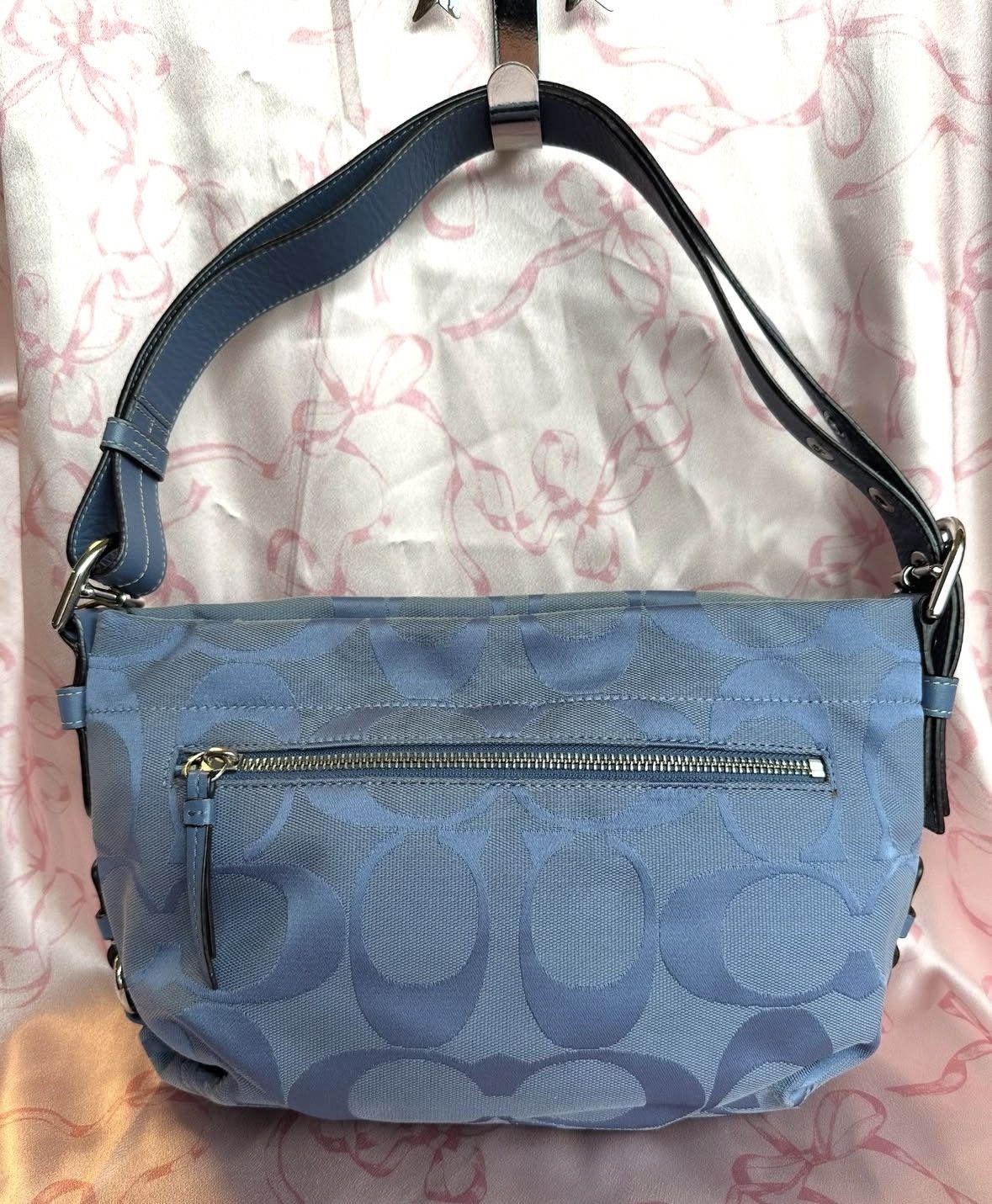 Coach Y2K blue canvas coach shoulder bag Size ONE SIZE - 1 Preview