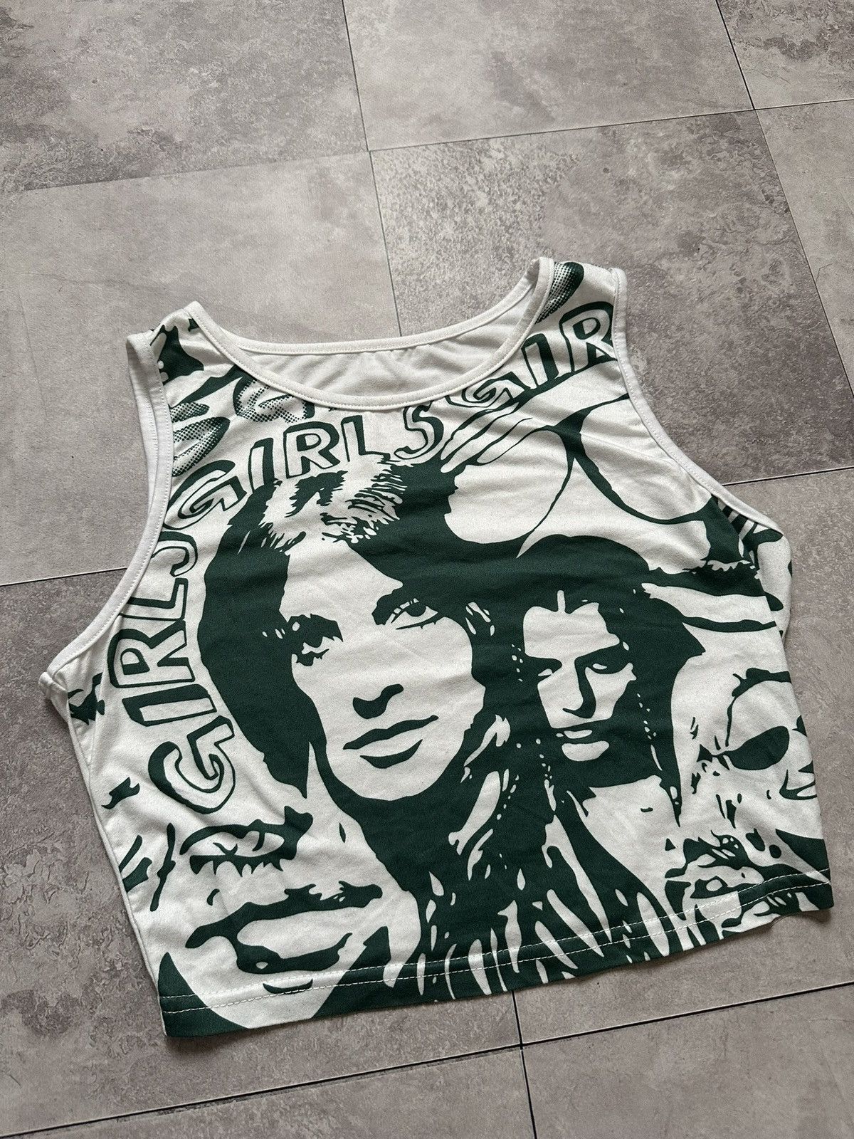 Hysteric Glamour Cute GIRLS Graphic Y2K Tank Top Hysteric Glamour JPG Style S Size S / US 4 / IT 40 - 3 Thumbnail