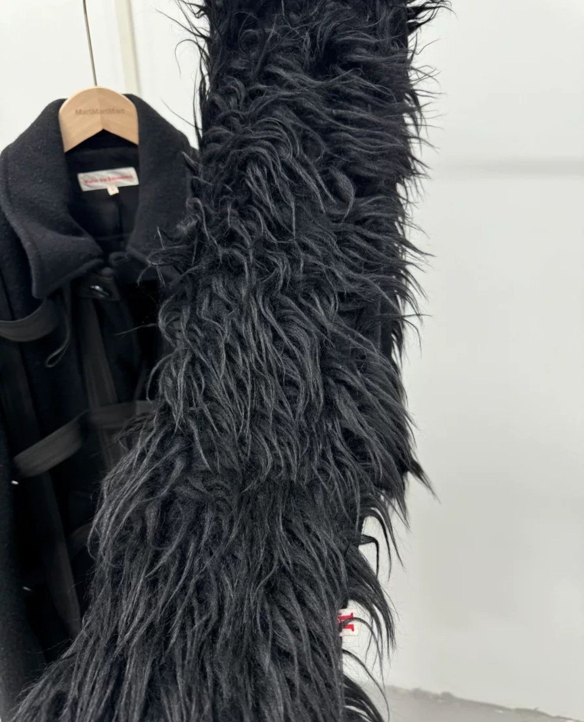 Walter Van Beirendonck Walter Van Beirendonck 19FW fashion fur strap wool jacket Size US M / EU 48-50 / 2 - 5 Thumbnail