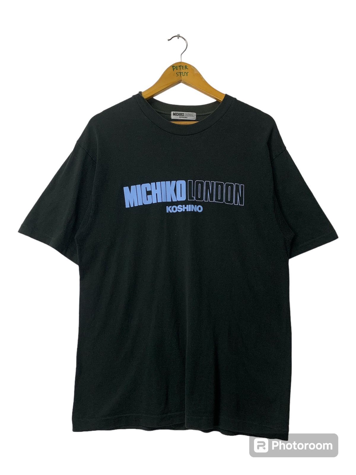 Michiko Koshino London × Vintage Vintage Michiko Koshino London Logo t-shirt Size US M / EU 48-50 / 2 - 1 Thumbnail
