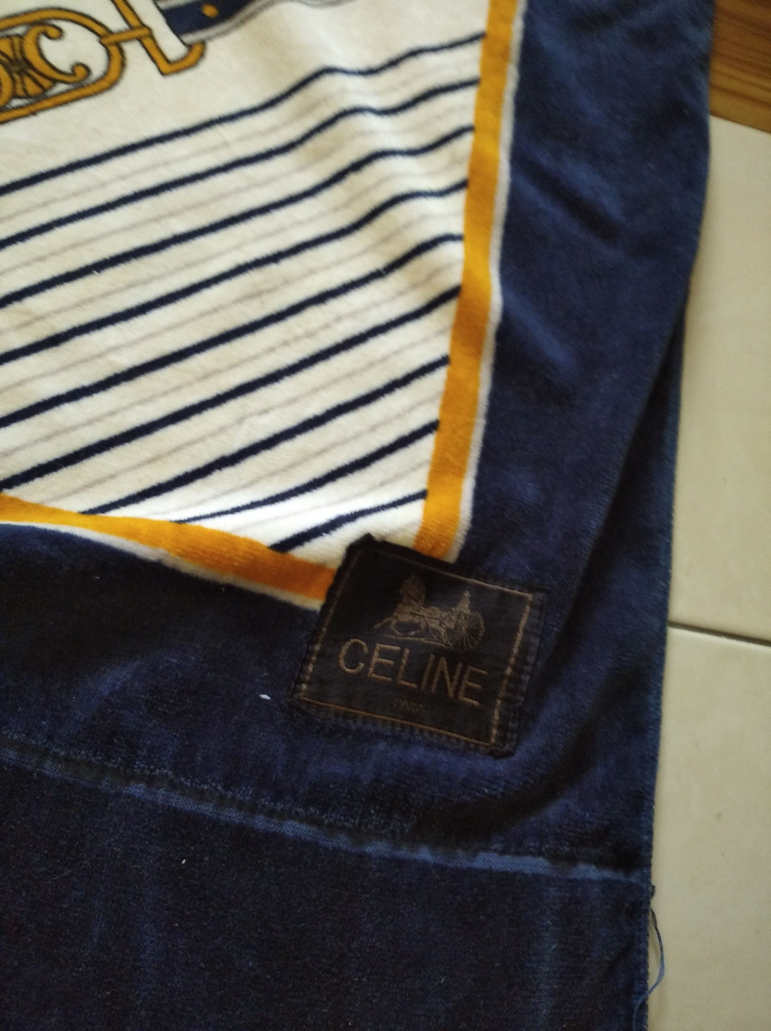 Other CELINE BIG MONOGRAM COTTON BLANKET Size ONE SIZE - 4 Thumbnail